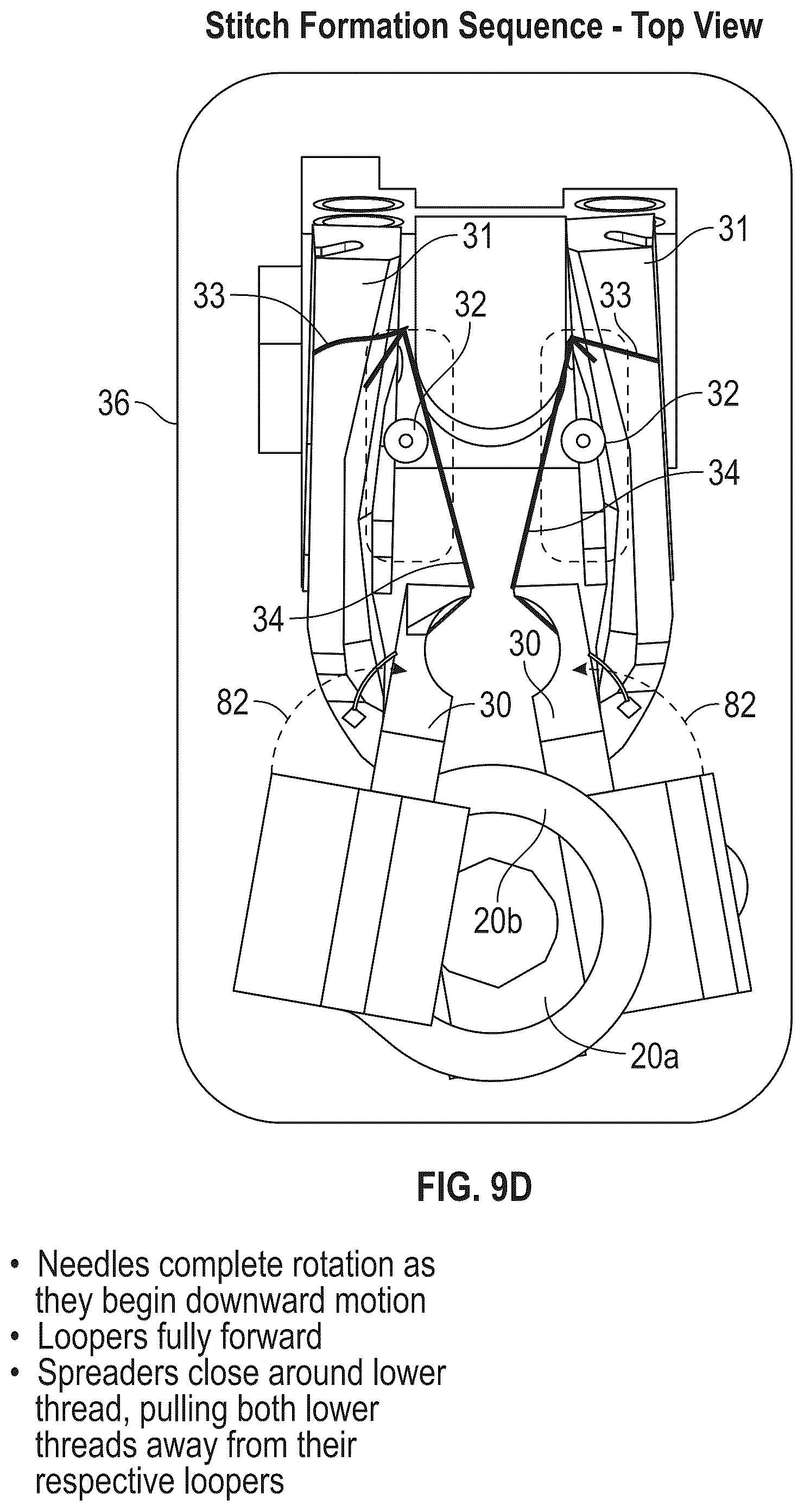 Patent US12320050 Figure 14 – Method and apparatus for automated ornamental decorative stitching