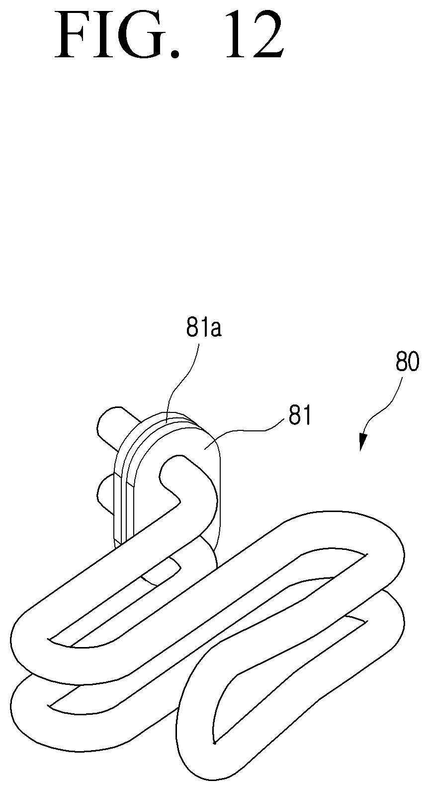 Patent US12320051 Figure 12 – Washing machine with drying function
