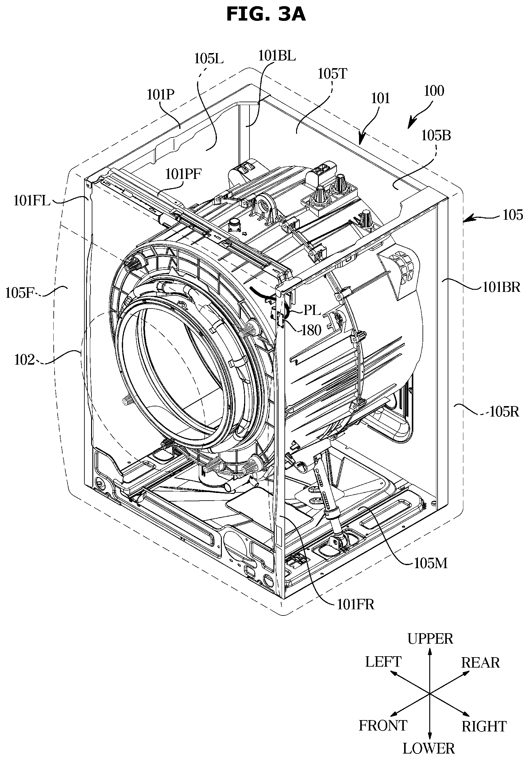 Patent US12320052 Figure 3 – Clothes treatment apparatus and method of controlling the same