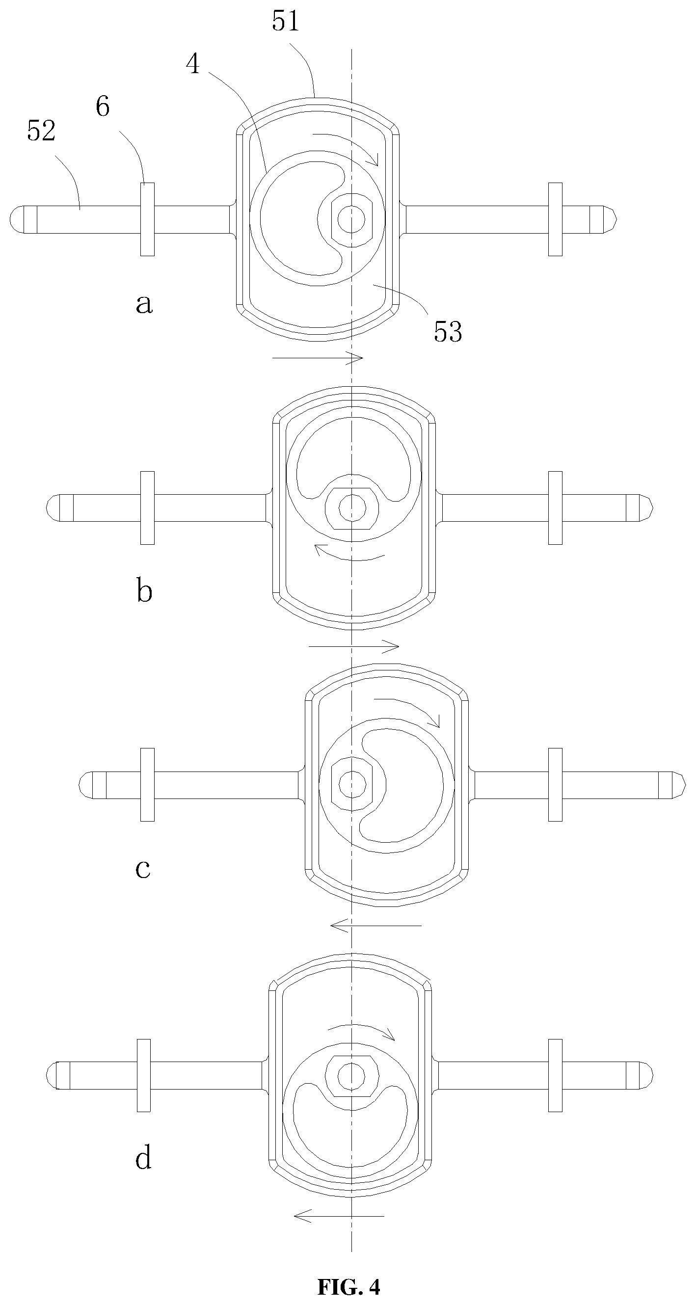 Patent US12320058 Figure 4 – Clothes shaking apparatus and clothes care device comprising same