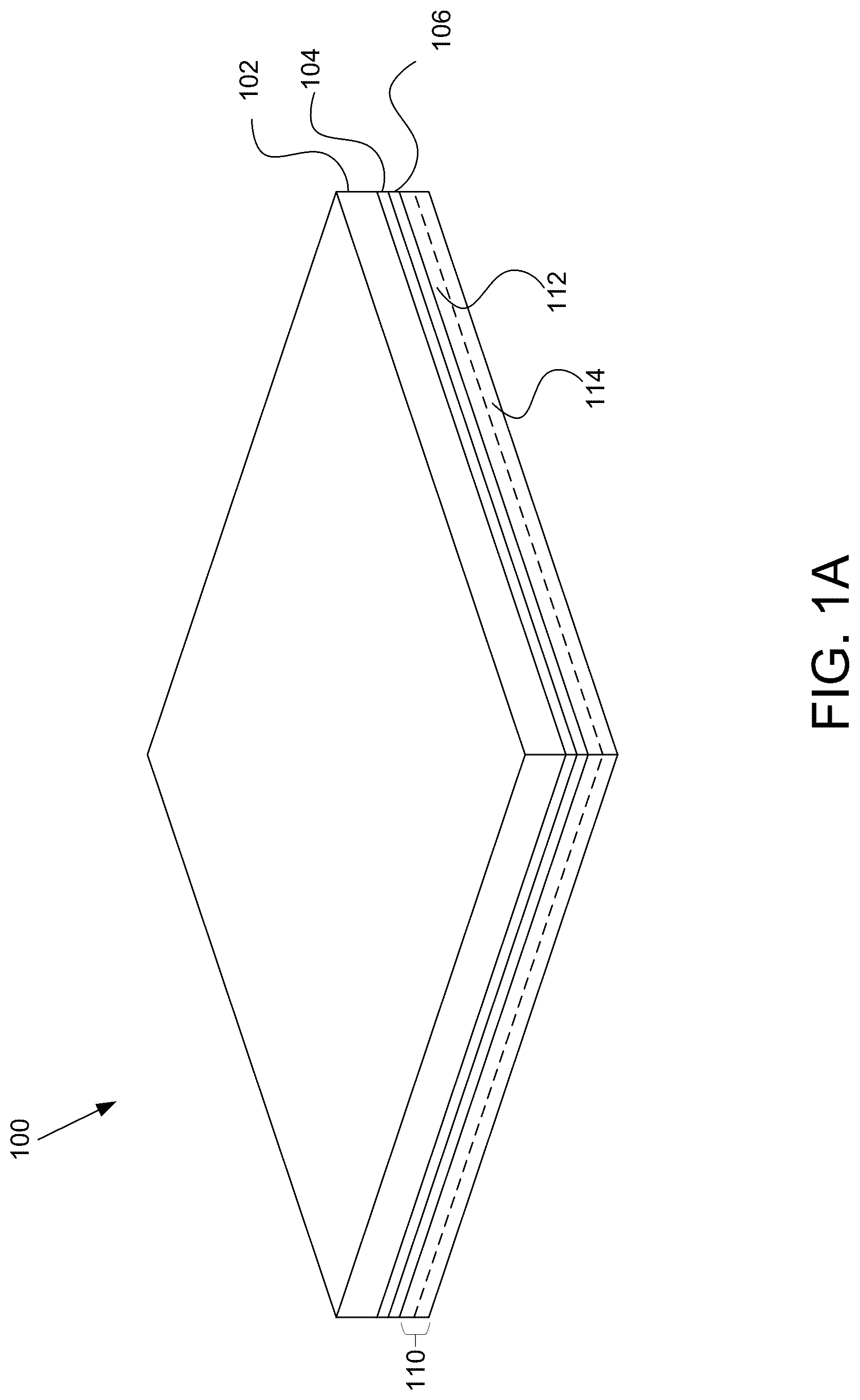 Patent US12320064 — Carpet tile with wet laid dual layer nonwoven mat — Figure 1