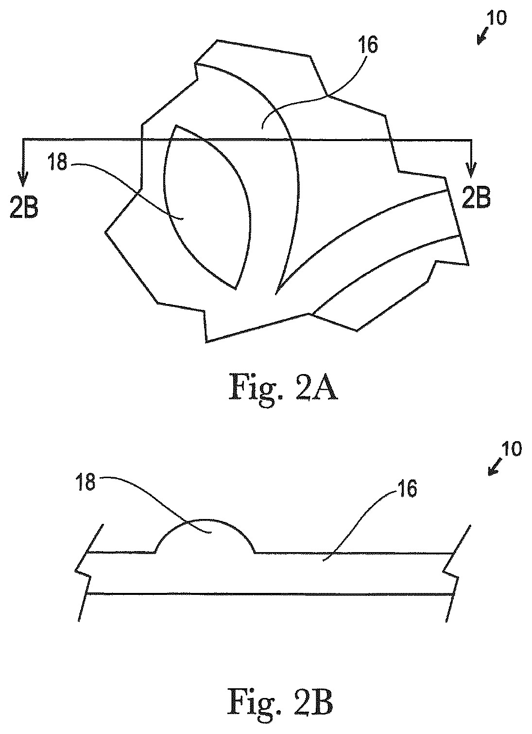 Patent US12320073 Figure 2 – Fibrous structures comprising regions having different micro-CT intensive property values and associated transition slopes