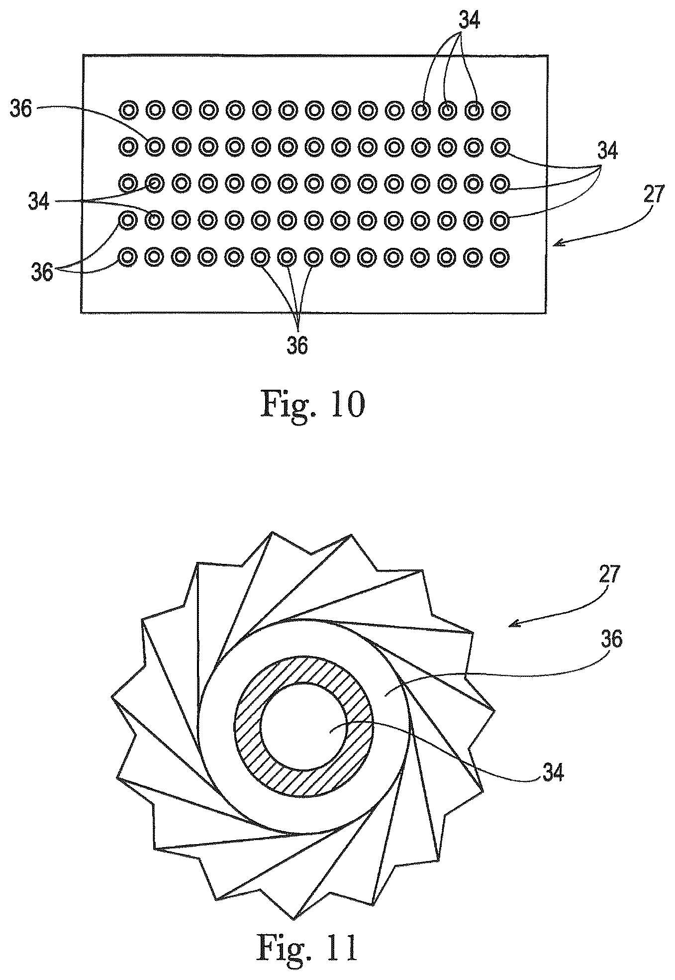 Patent US12320073 Figure 10 – Fibrous structures comprising regions having different micro-CT intensive property values and associated transition slopes