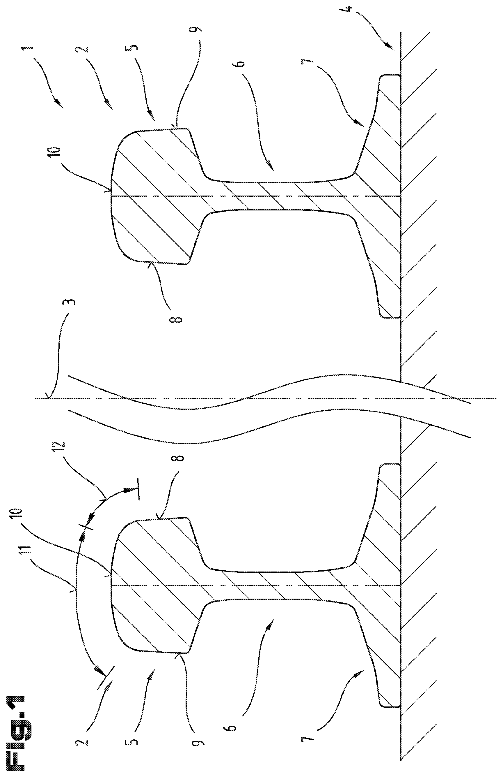 Patent US12320075 Figure 1 – Method for reprofiling at least one rail