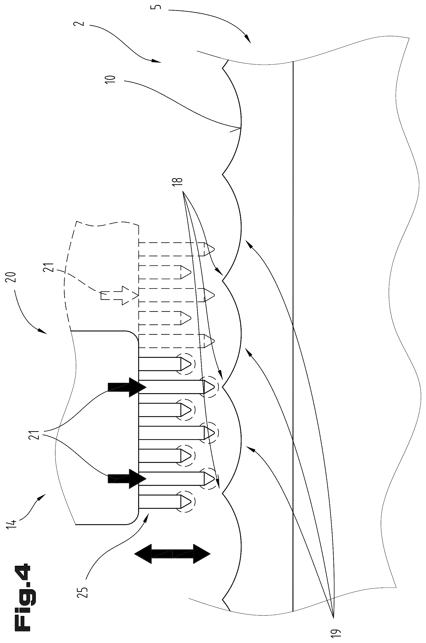 Patent US12320075 Figure 4 – Method for reprofiling at least one rail