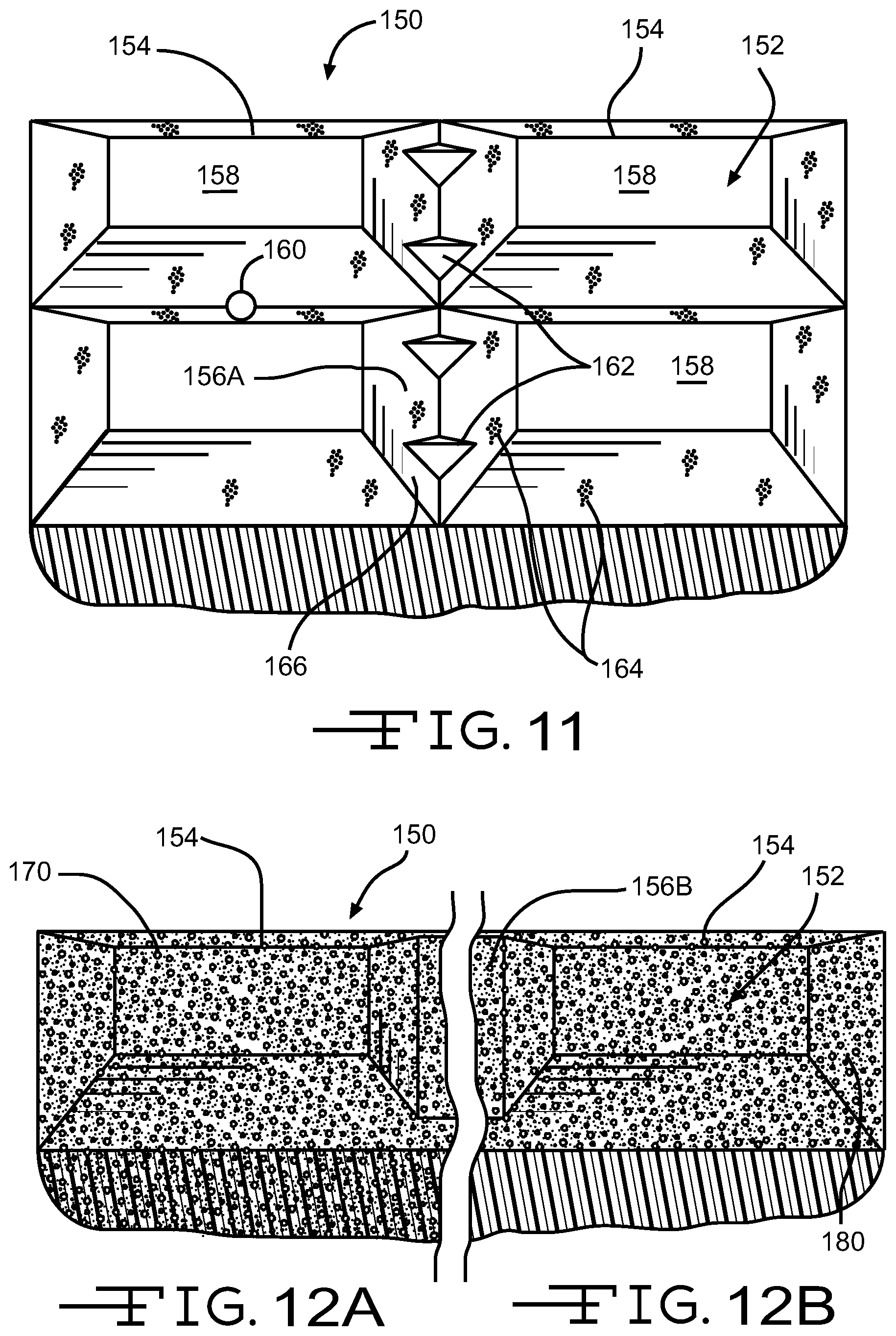 Patent US12320077 Figure 9 – Base for turf system