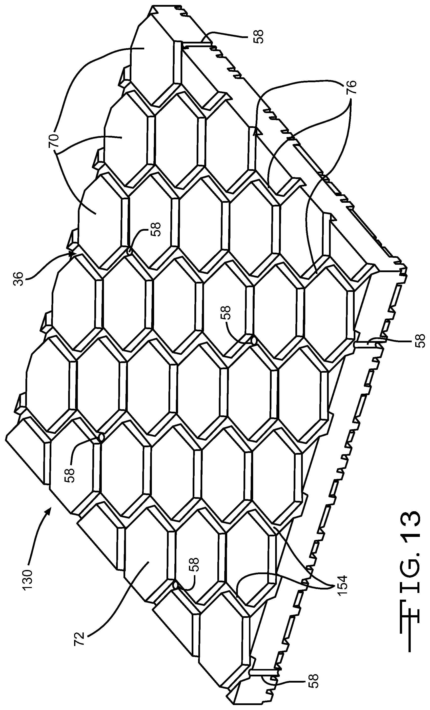 Patent US12320077 Figure 10 – Base for turf system