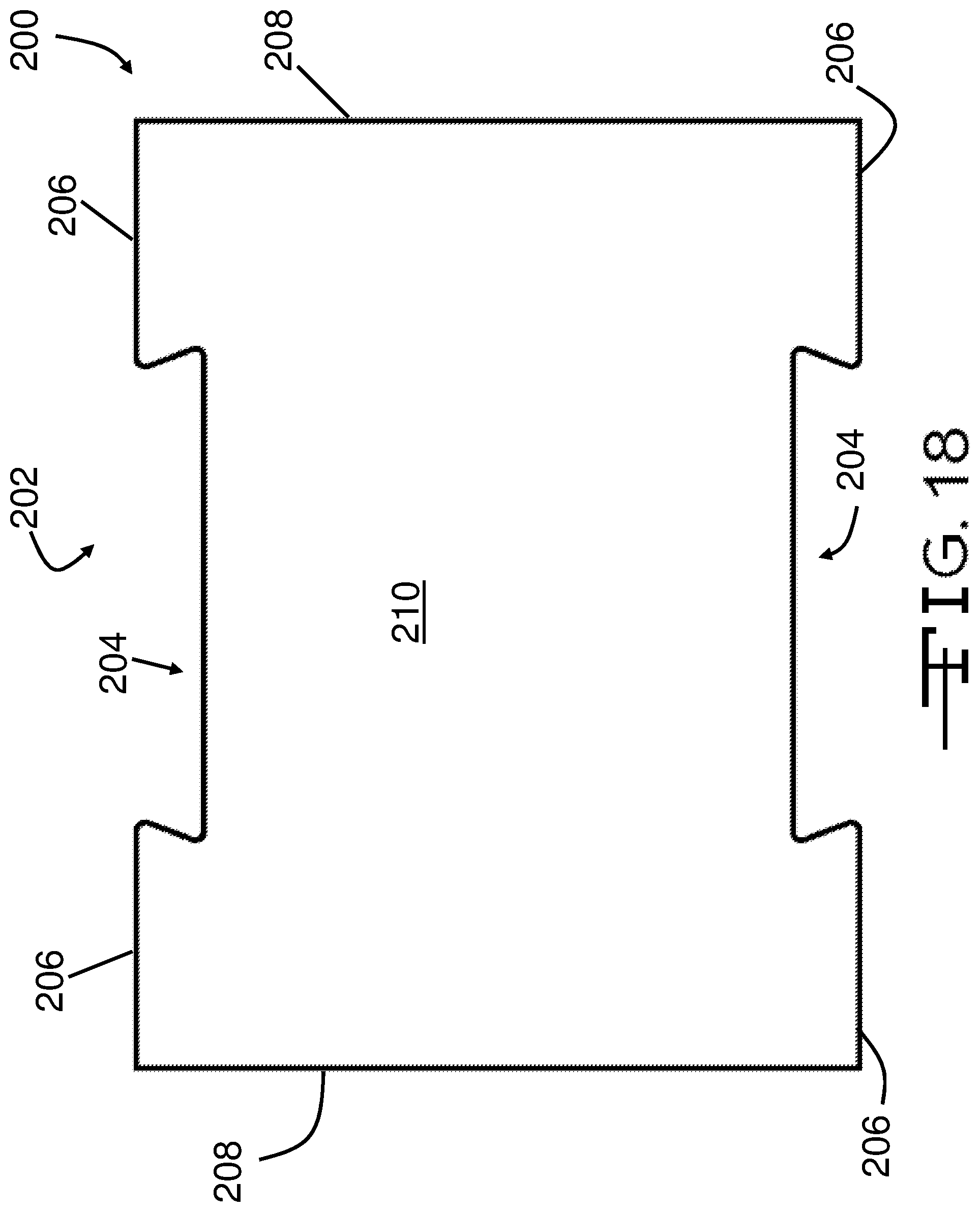 Patent US12320077 Figure 12 – Base for turf system