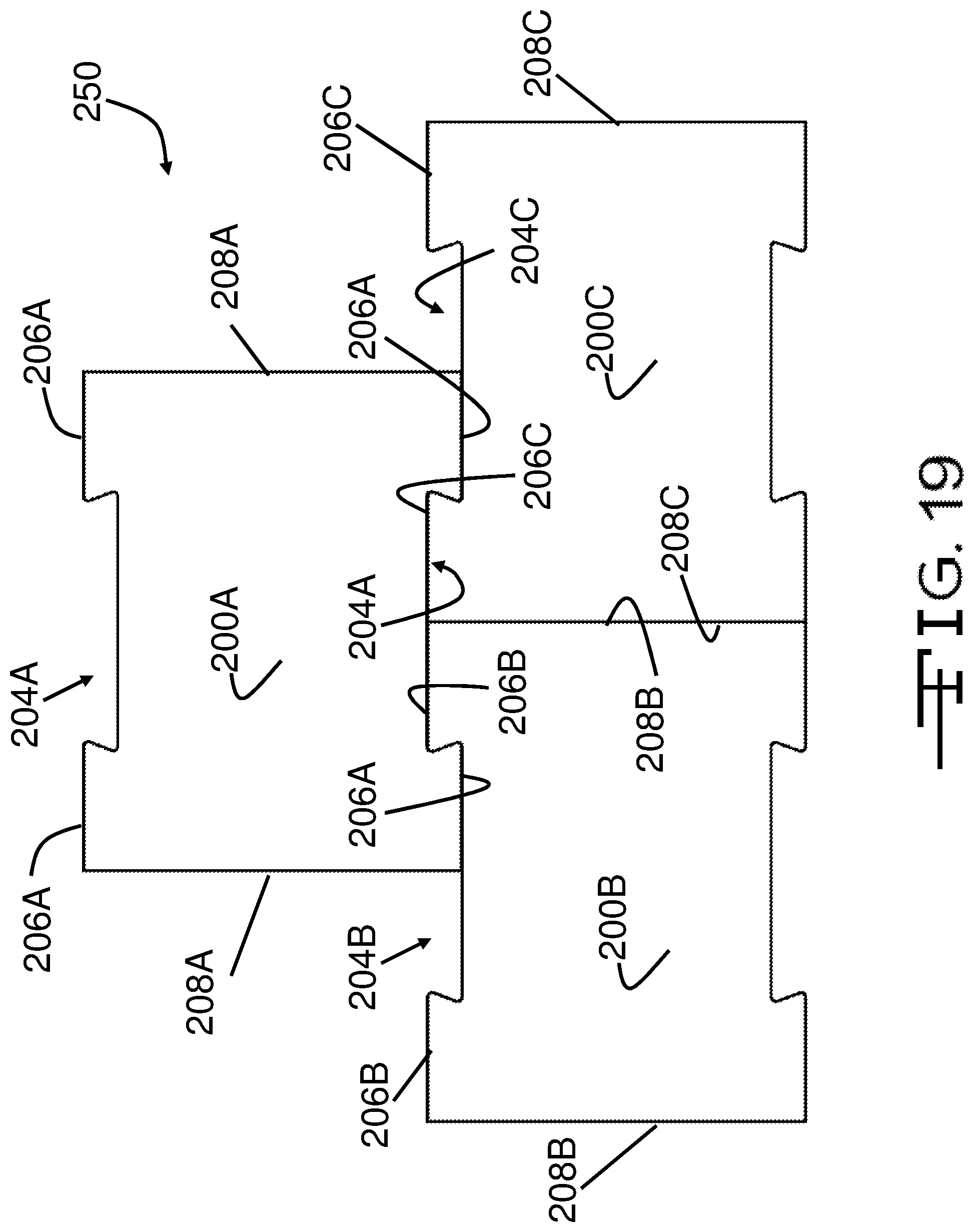 Patent US12320077 Figure 13 – Base for turf system