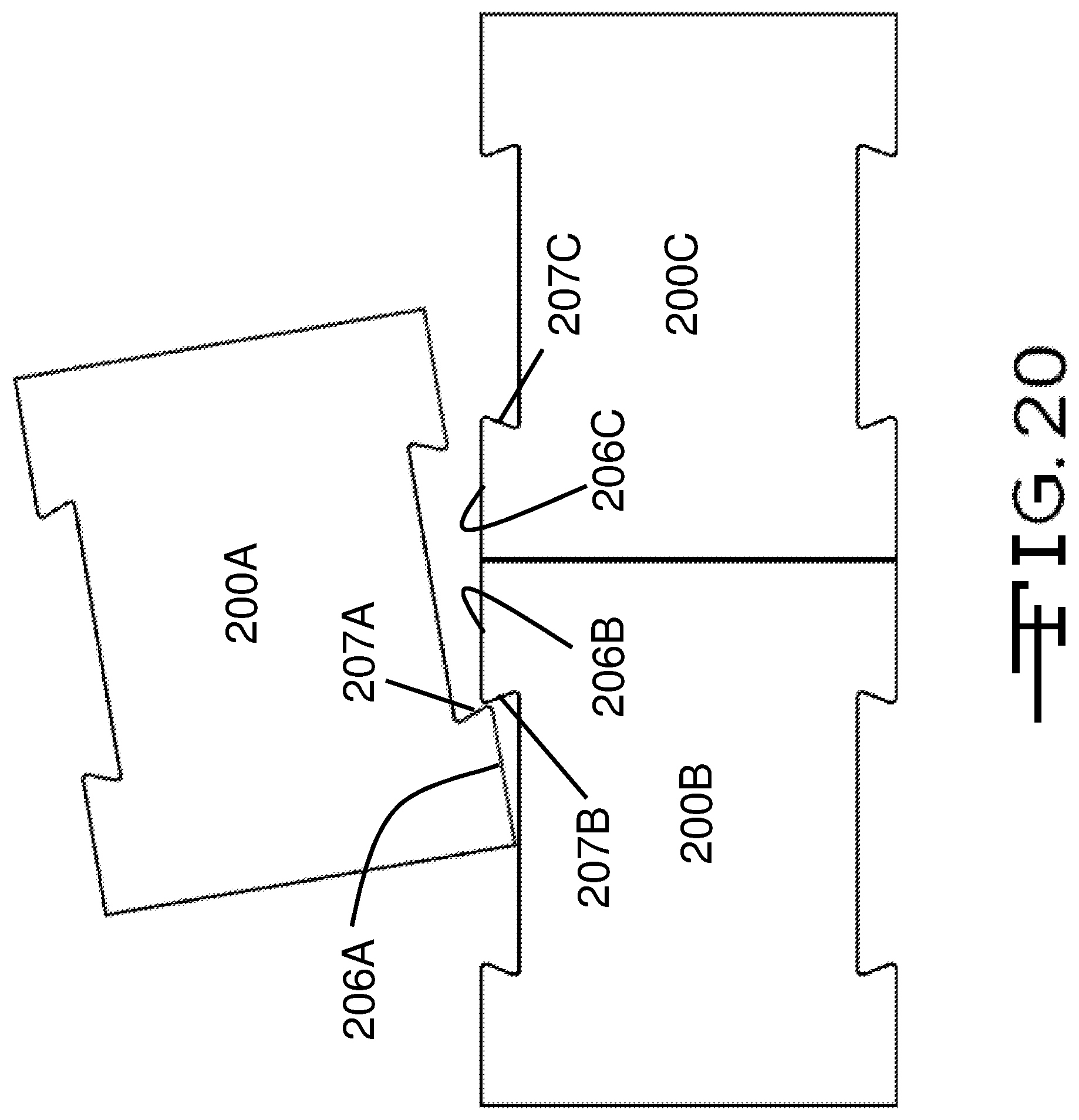 Patent US12320077 Figure 14 – Base for turf system