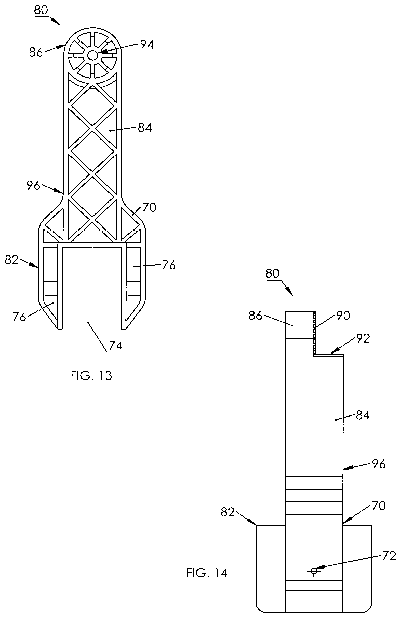 Patent US12320078 Figure 9 – Atriculating screed framework