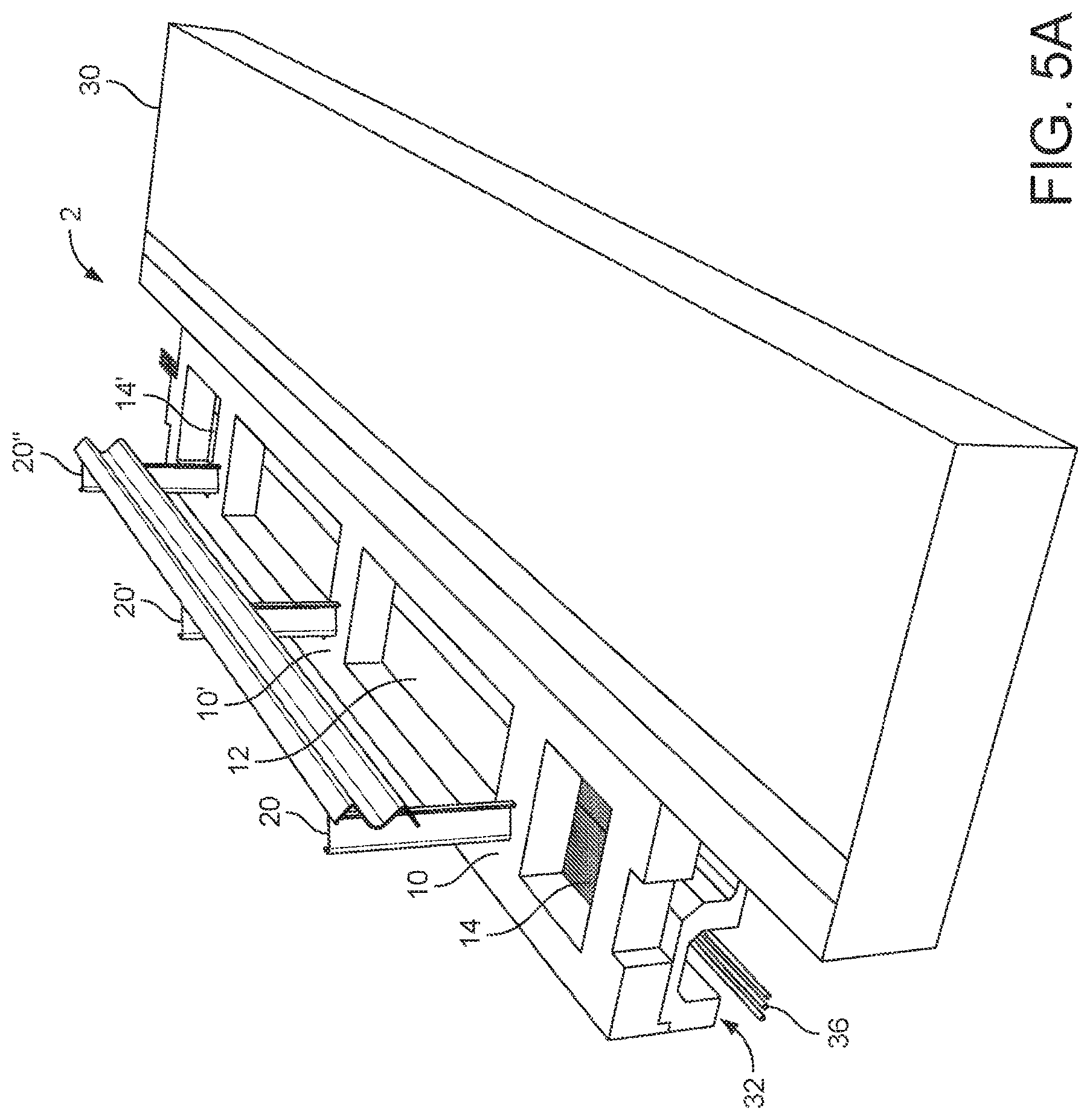 Patent US12320082 Figure 6 – Apparatus and method for installation of support posts for a vehicle restraint system