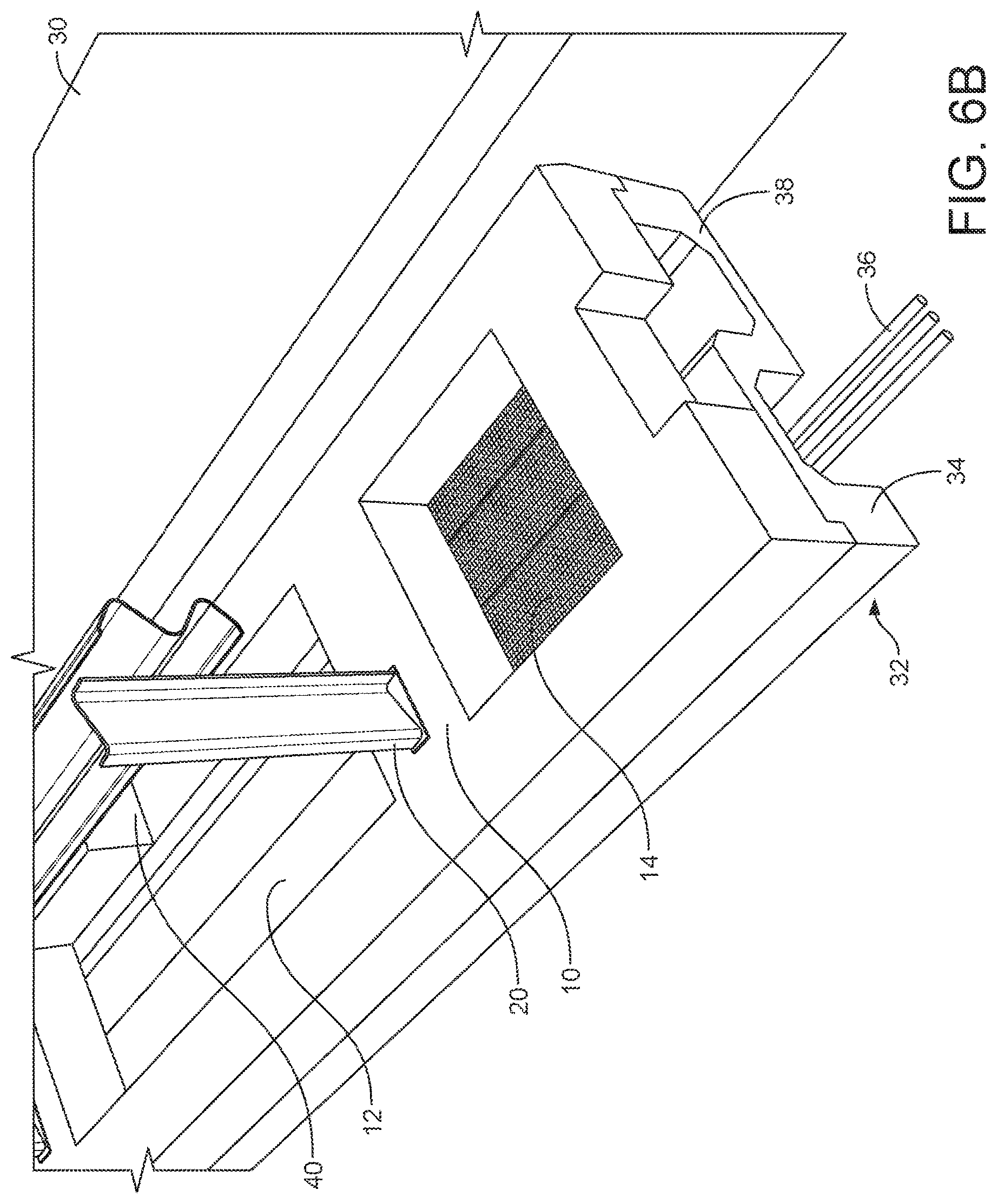 Patent US12320082 Figure 9 – Apparatus and method for installation of support posts for a vehicle restraint system