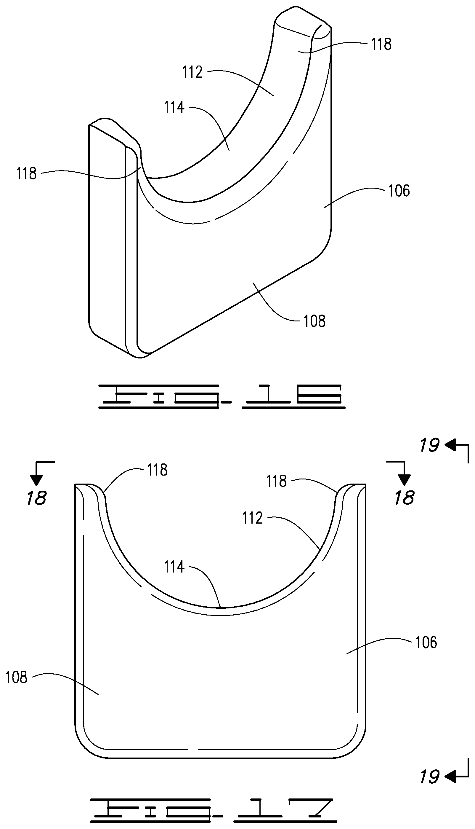 Patent US12320083 Figure 11 – Cable barrier with dual-column posts