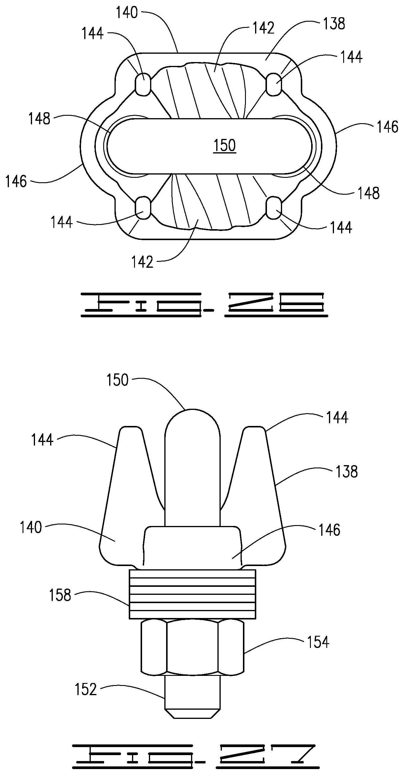 Patent US12320083 Figure 16 – Cable barrier with dual-column posts
