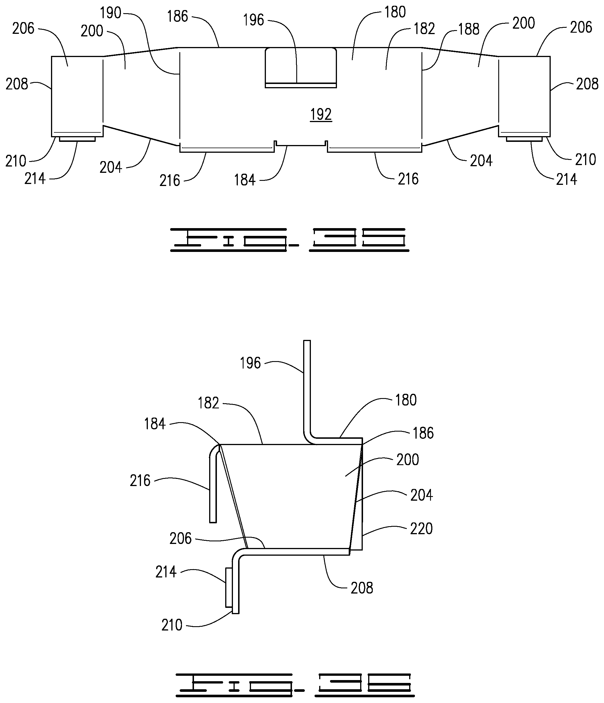 Patent US12320083 Figure 20 – Cable barrier with dual-column posts