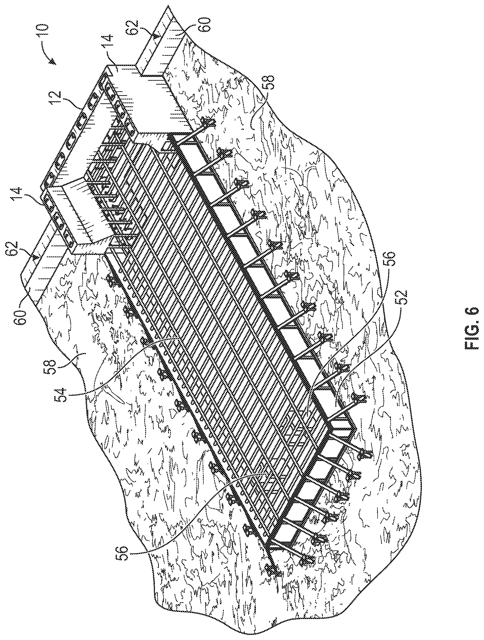 Patent US12320084 Figure 4 – Vehicle barrier system and method of construction thereof