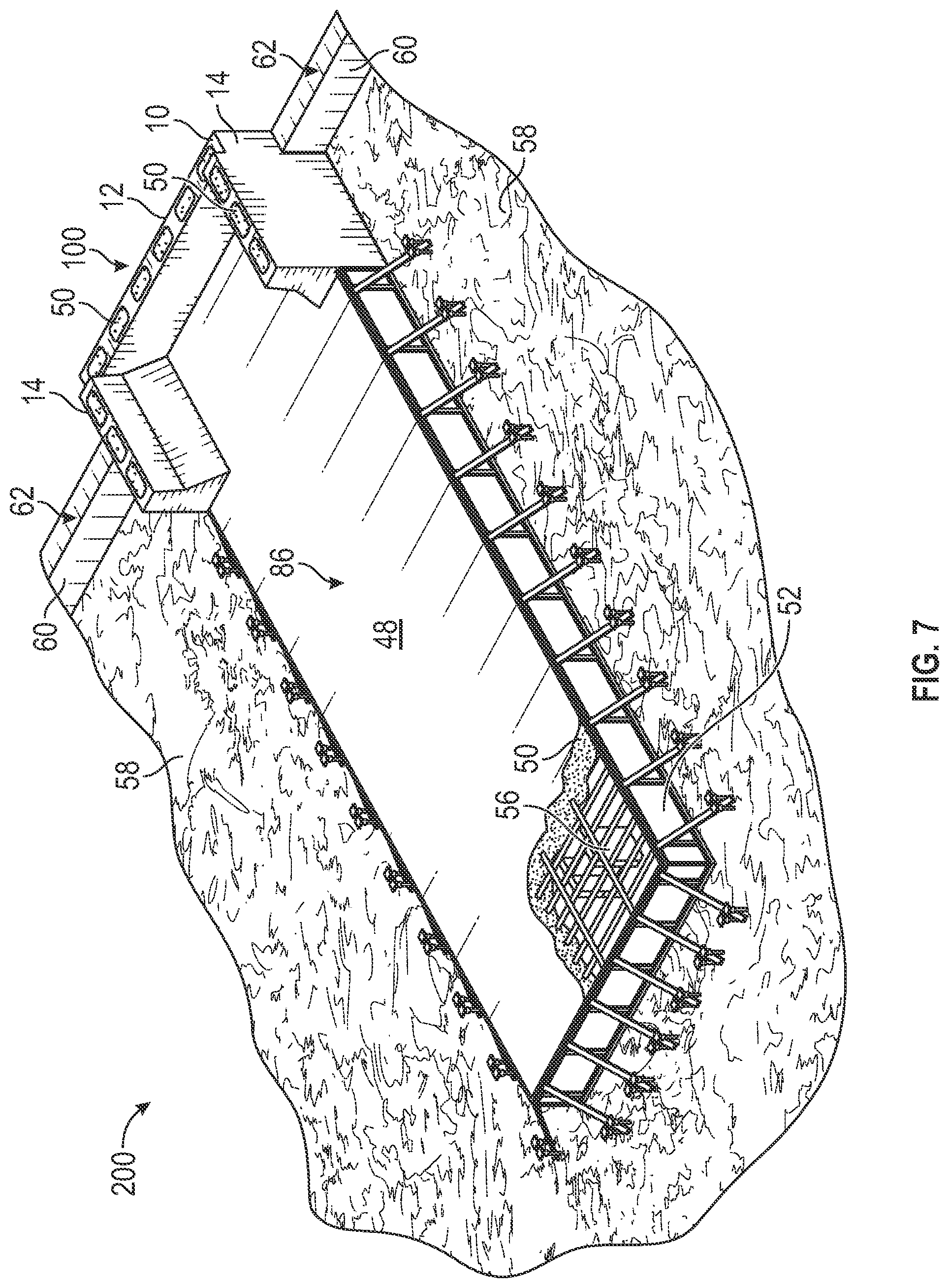 Patent US12320084 Figure 5 – Vehicle barrier system and method of construction thereof