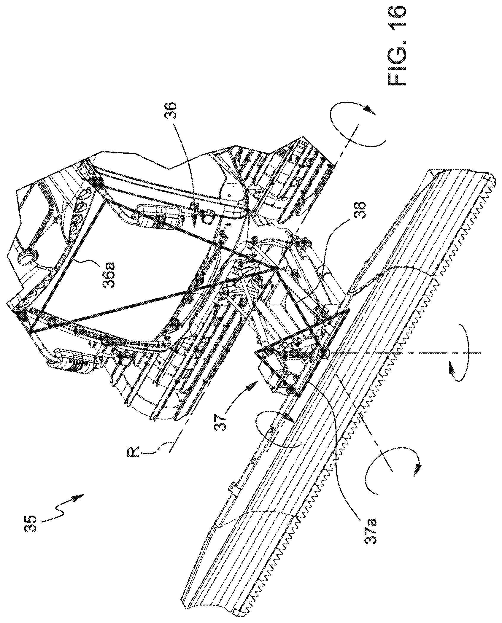 Patent US12320085 Figure 9 – Snow groomer vehicle with automated functions and method for controlling a snow groomer vehicle