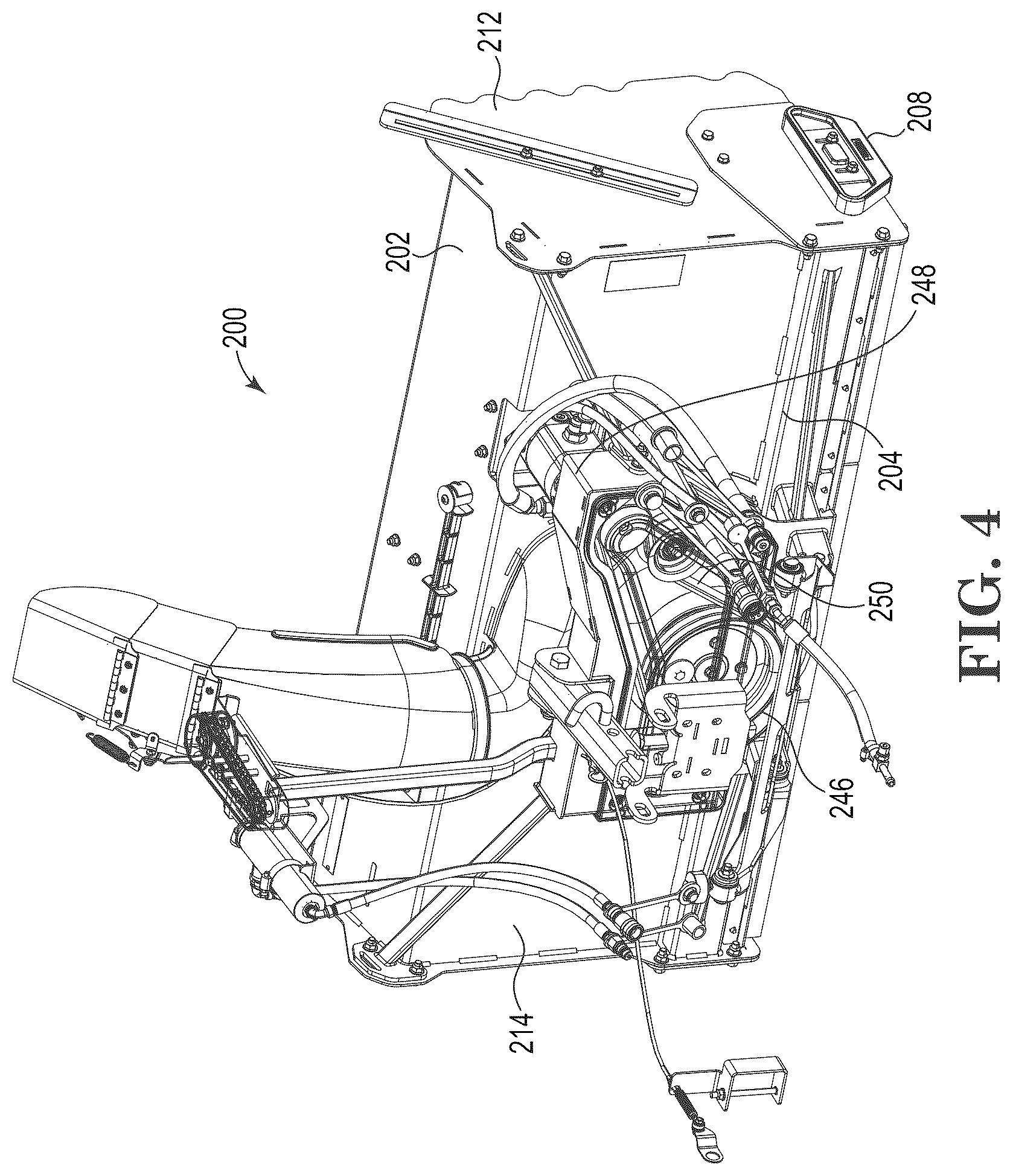 Patent US12320086 Figure 4 – Snowthrower auger housing with resilient scraper
