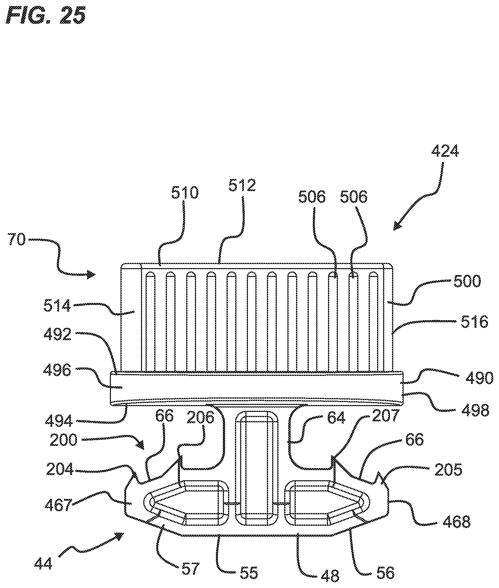 Patent US12320088 Figure 18 – Connection device for fastening expanded cell confinement structures and methods for doing the same