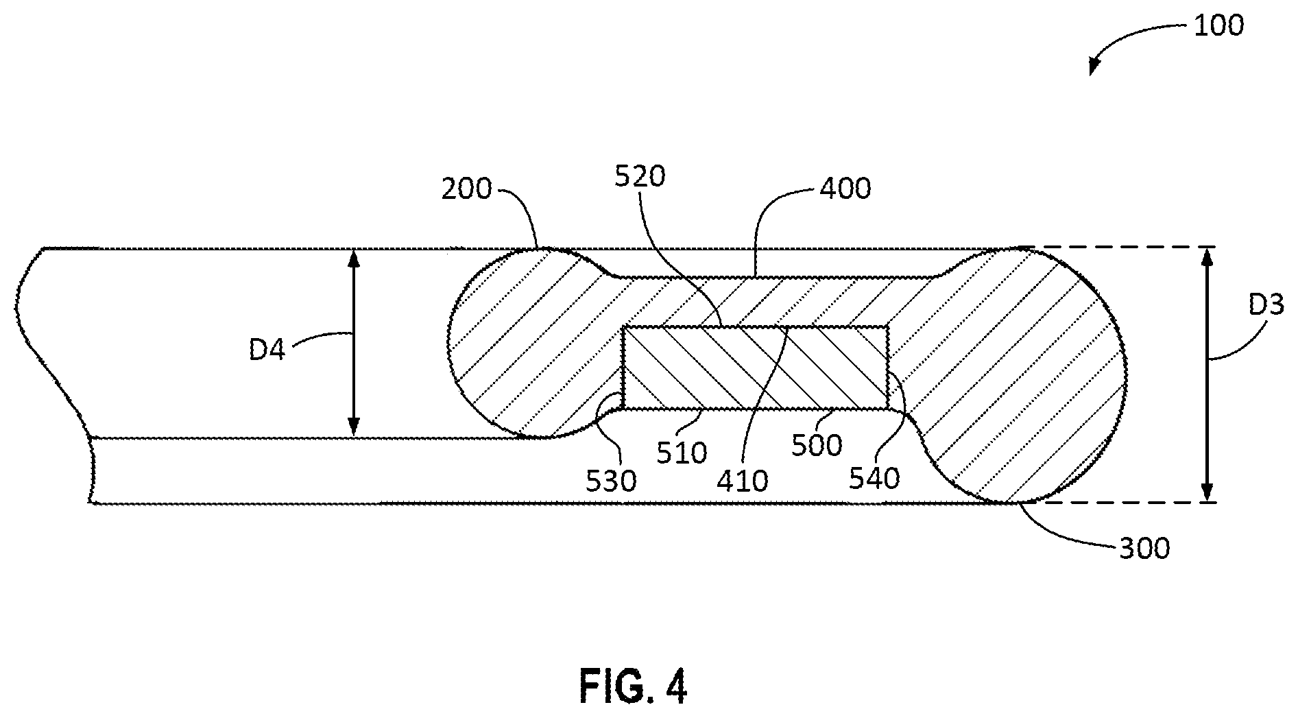 Patent US12320089 Figure 3 – Reinforced manhole cover gasket