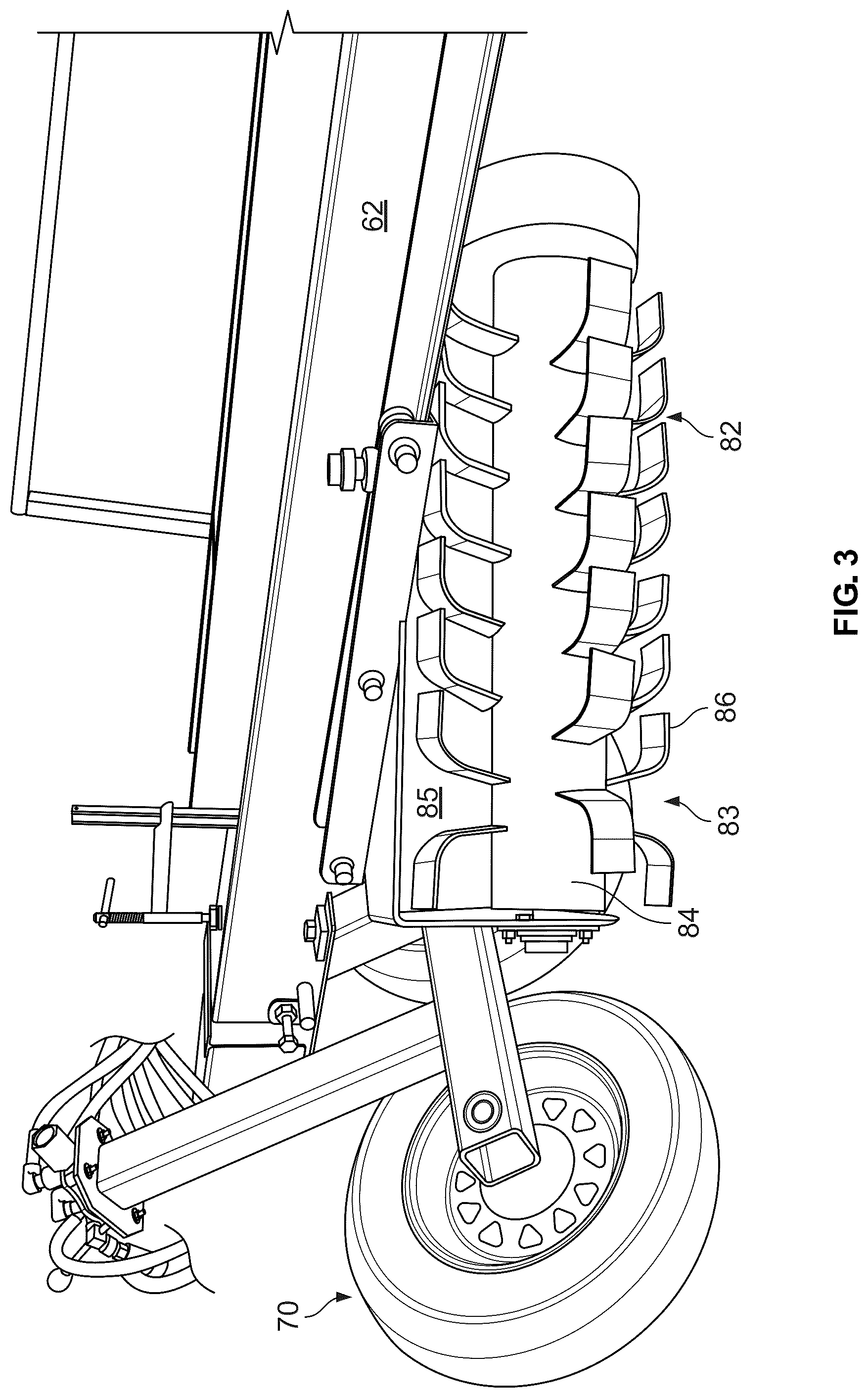 Patent US12320094 Figure 3 – Apparatus and method for excavating a cone shaped pit