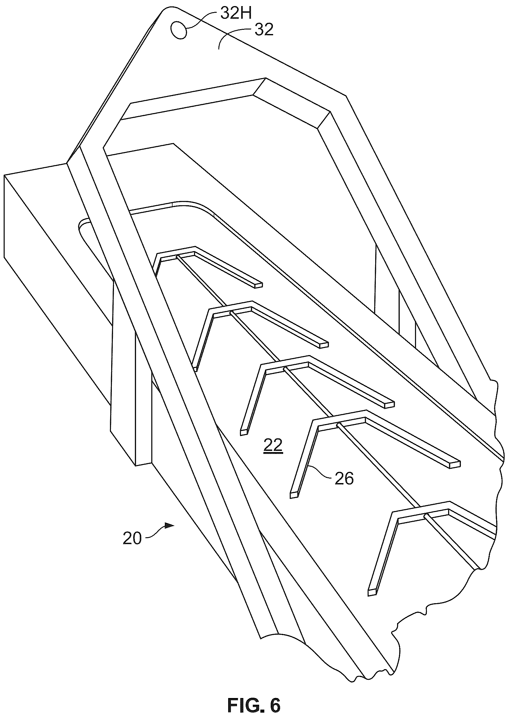 Patent US12320094 Figure 6 – Apparatus and method for excavating a cone shaped pit
