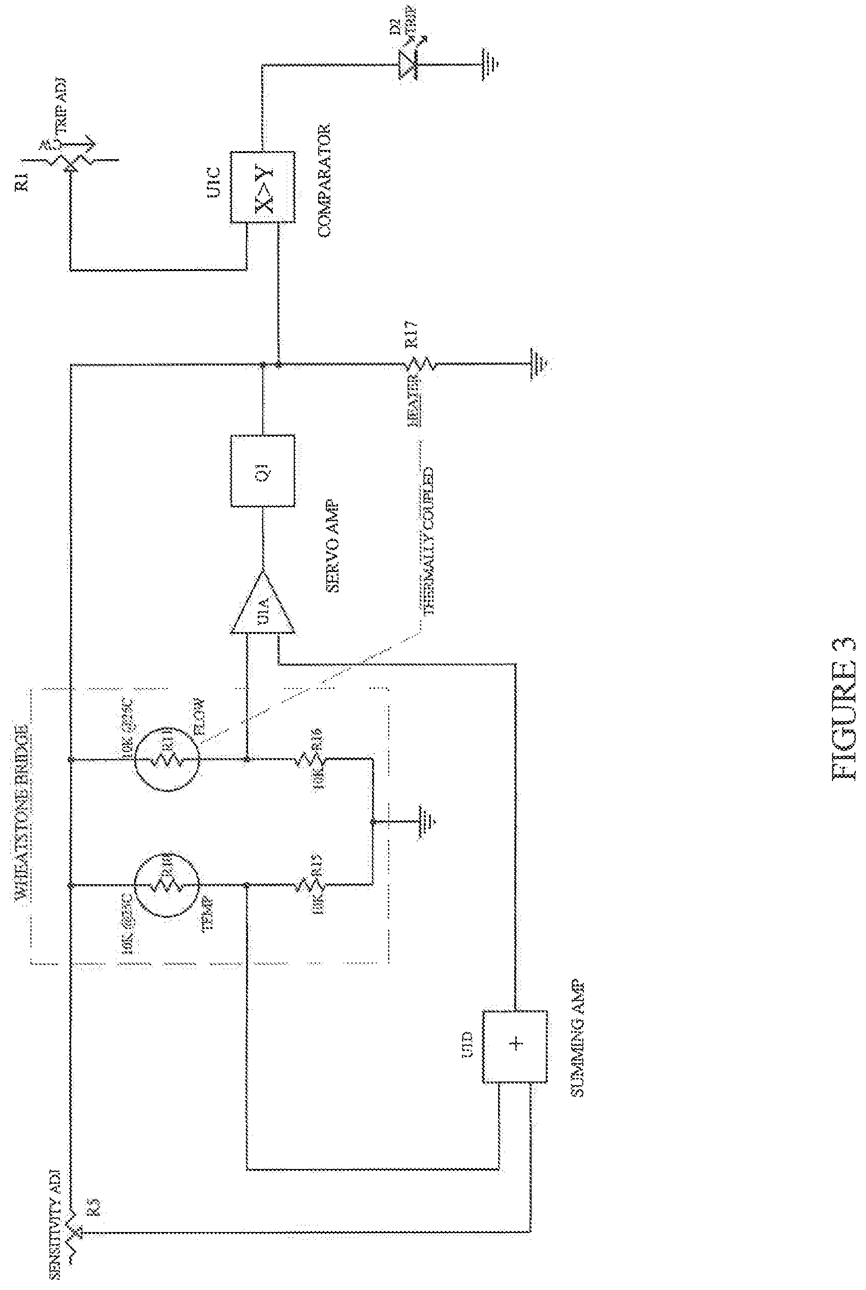 Patent US12320102 Figure 3 – Thermal dispersion flow meter with fluid leak detection and freeze burst prevention