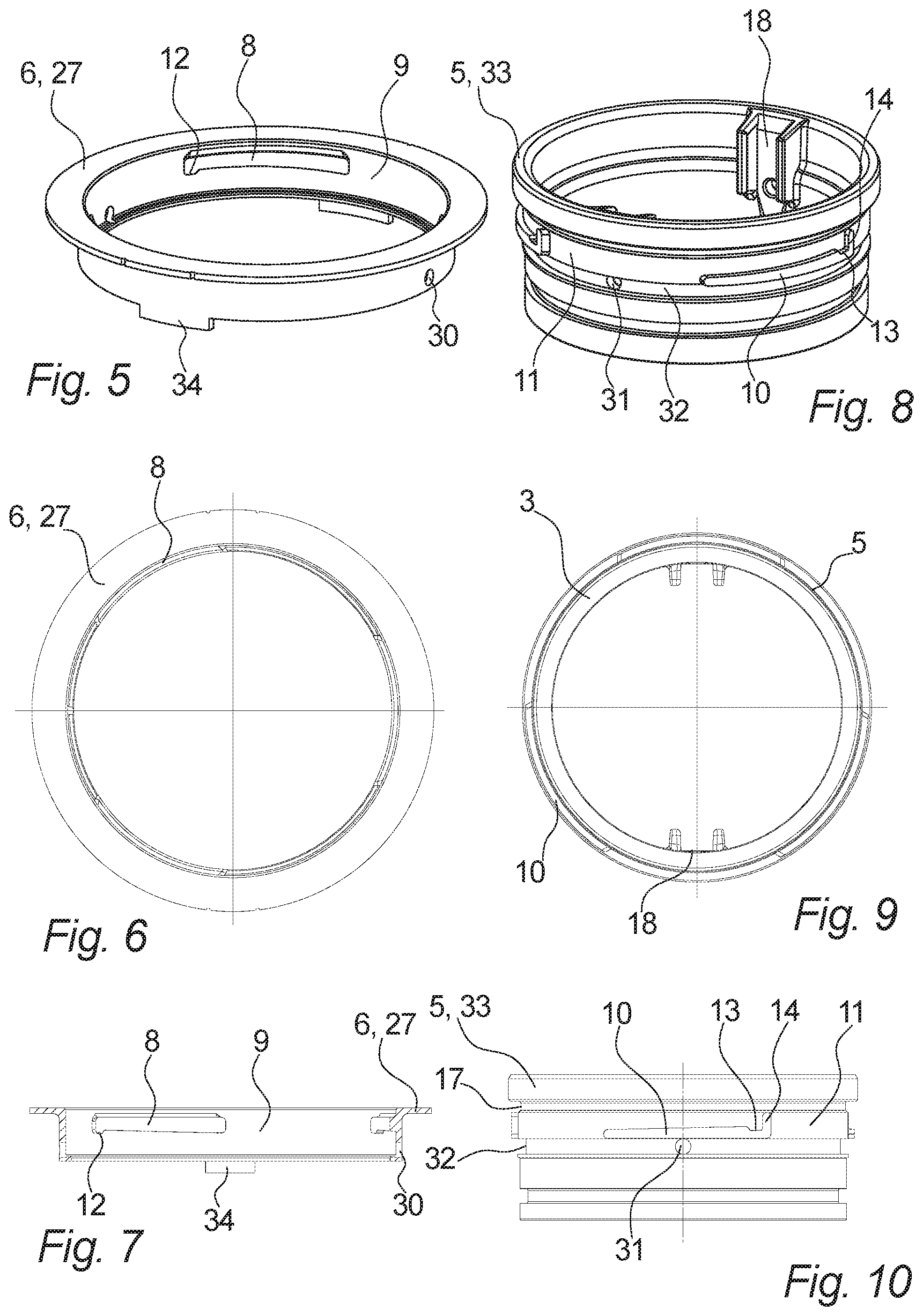 Patent US12320103 Figure 4 – Hydrant comprising a hydrant housing and a valve seat and a method for mounting a valve seat in a hydrant