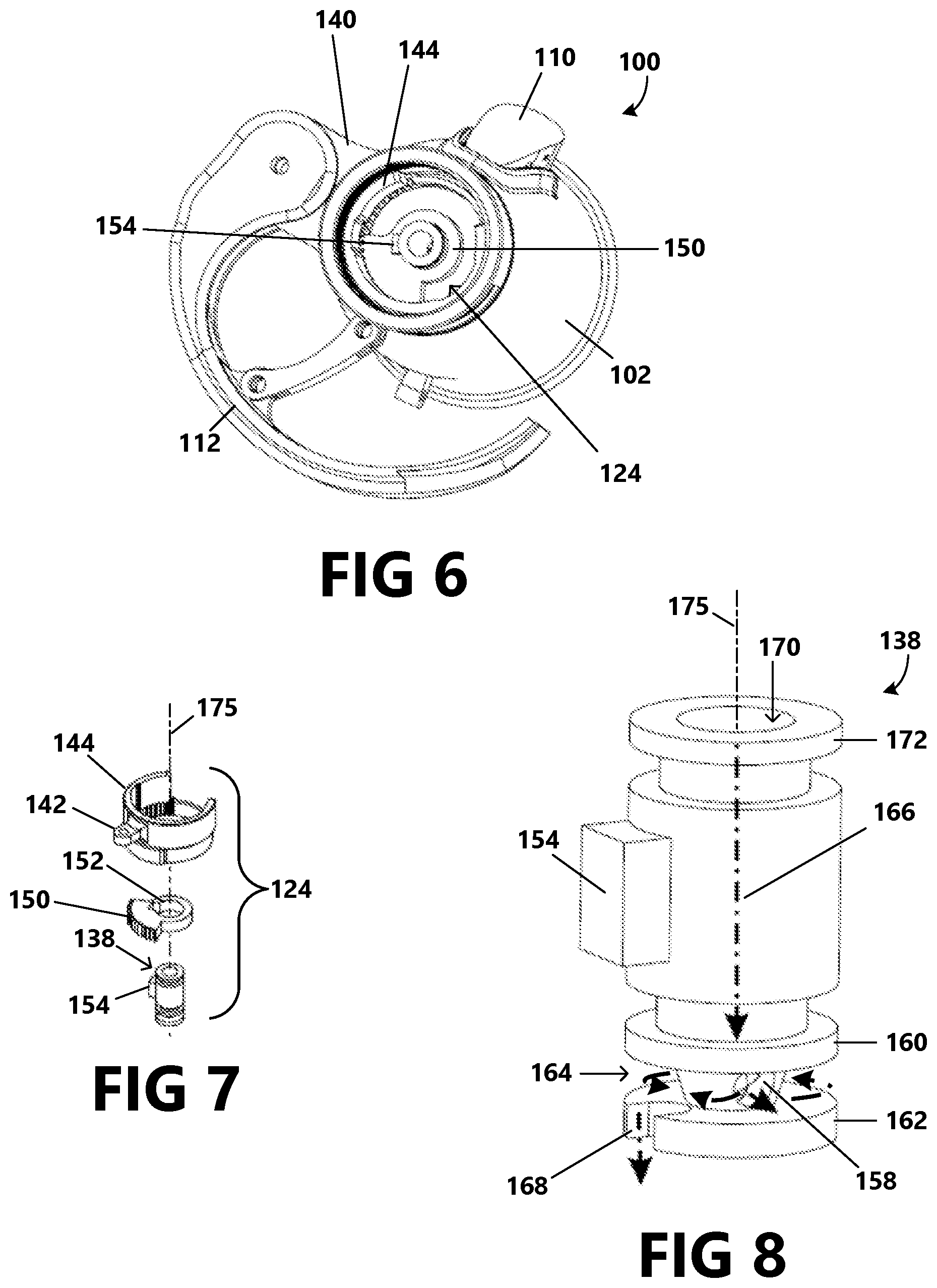 Patent US12320104 Figure 6 – Modulated stream pattern spray head