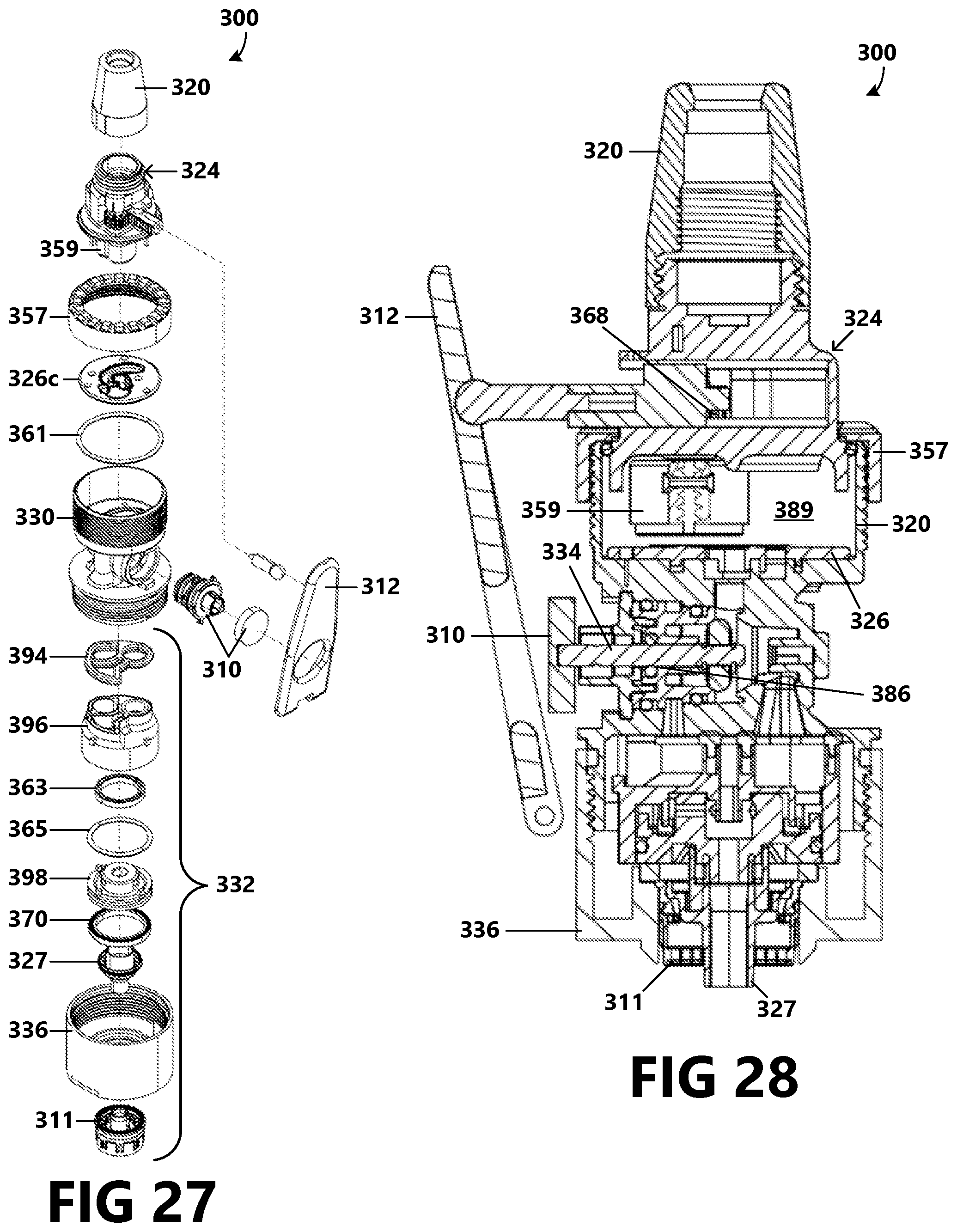 Patent US12320104 Figure 16 – Modulated stream pattern spray head