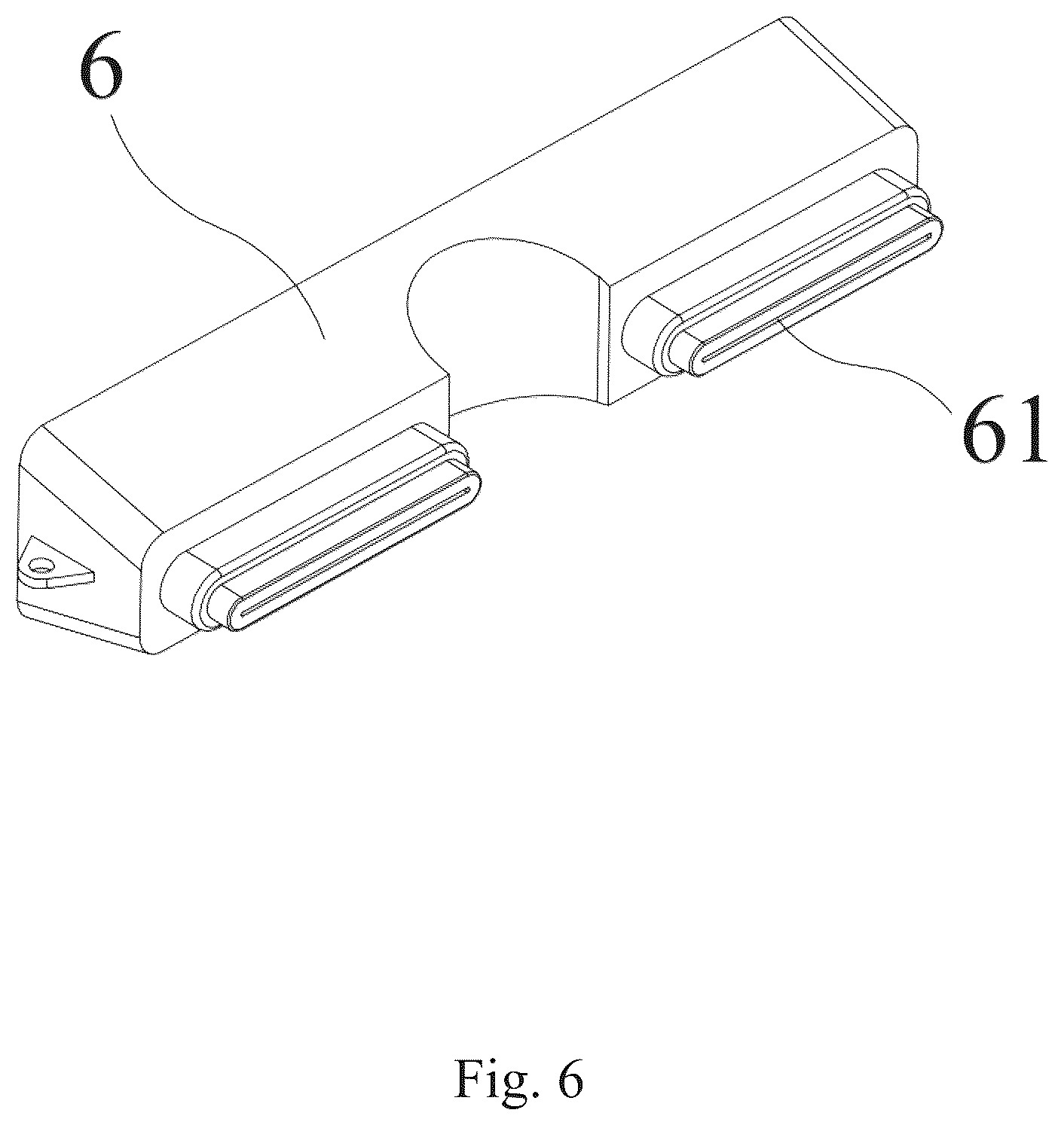 Patent US12320105 Figure 6 – Shower head and receptacle combination device with outlet water filtering function
