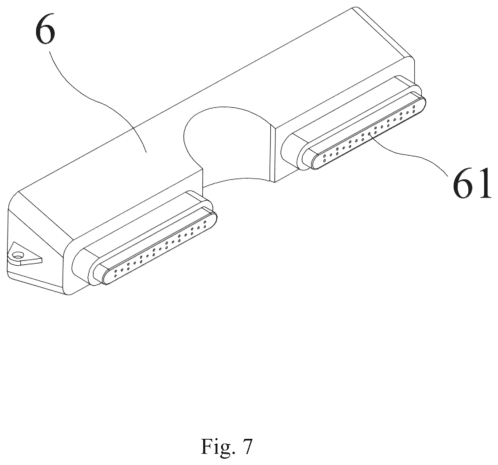 Patent US12320105 Figure 7 – Shower head and receptacle combination device with outlet water filtering function
