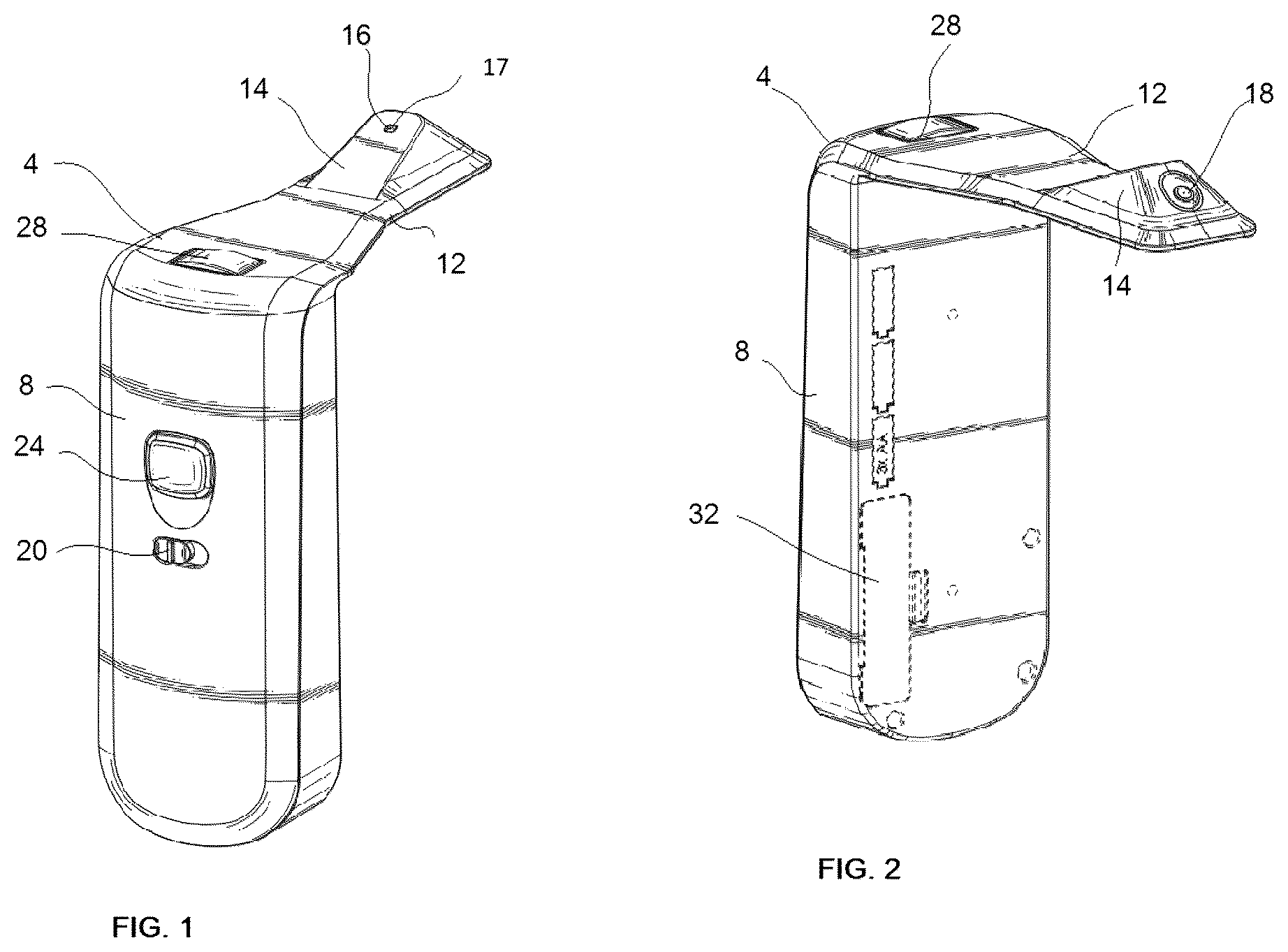 Patent US12320109 — Toilet freshener and nightlight — Figure 1
