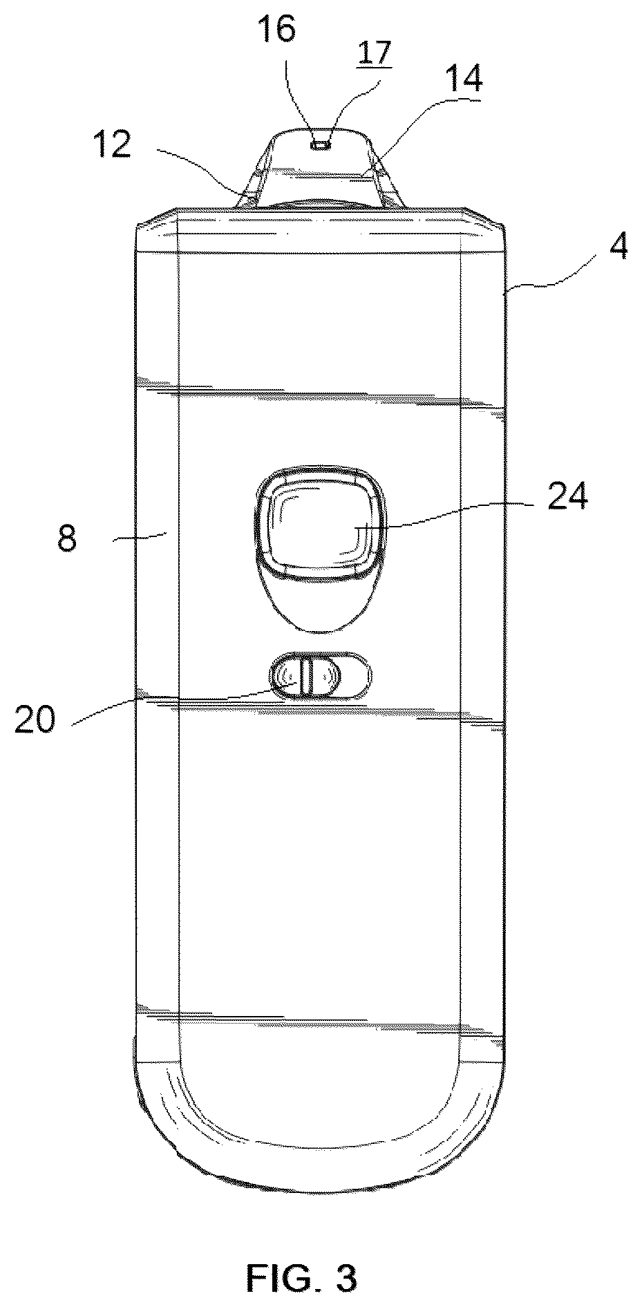 Patent US12320109 Figure 2 – Toilet freshener and nightlight