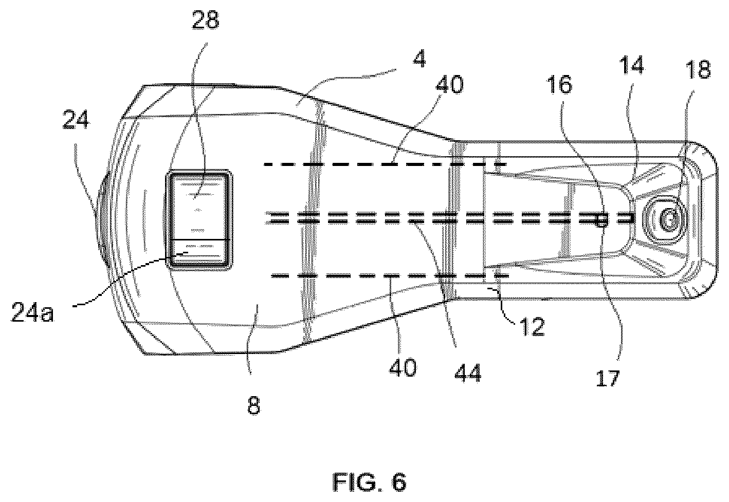 Patent US12320109 Figure 5 – Toilet freshener and nightlight