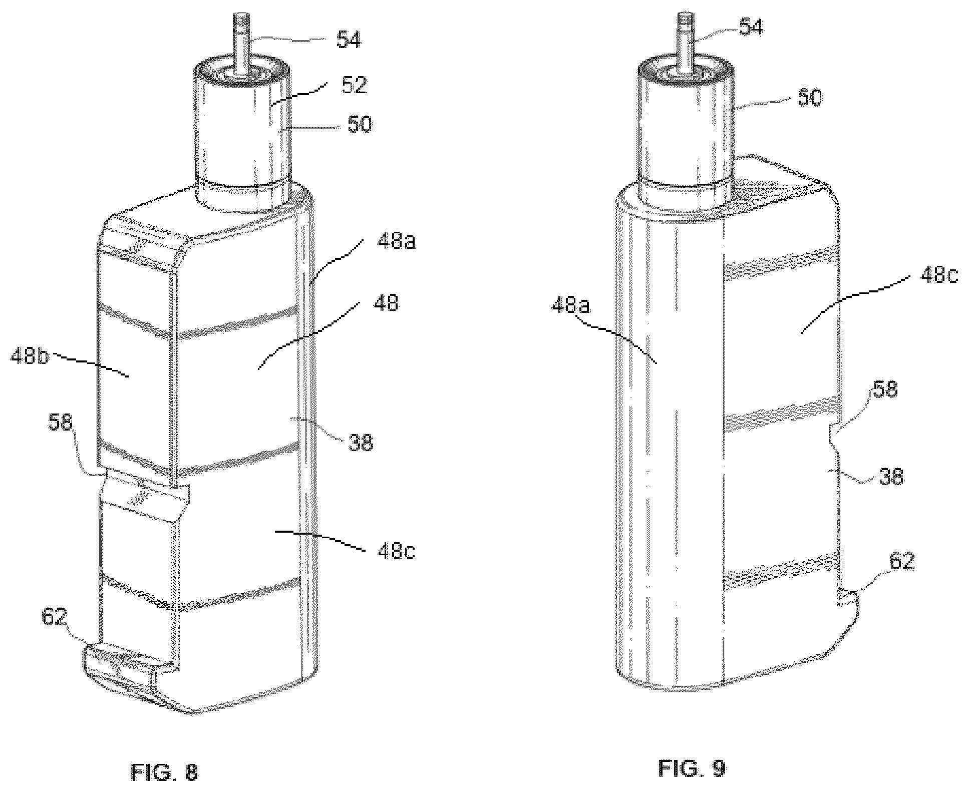 Patent US12320109 Figure 7 – Toilet freshener and nightlight