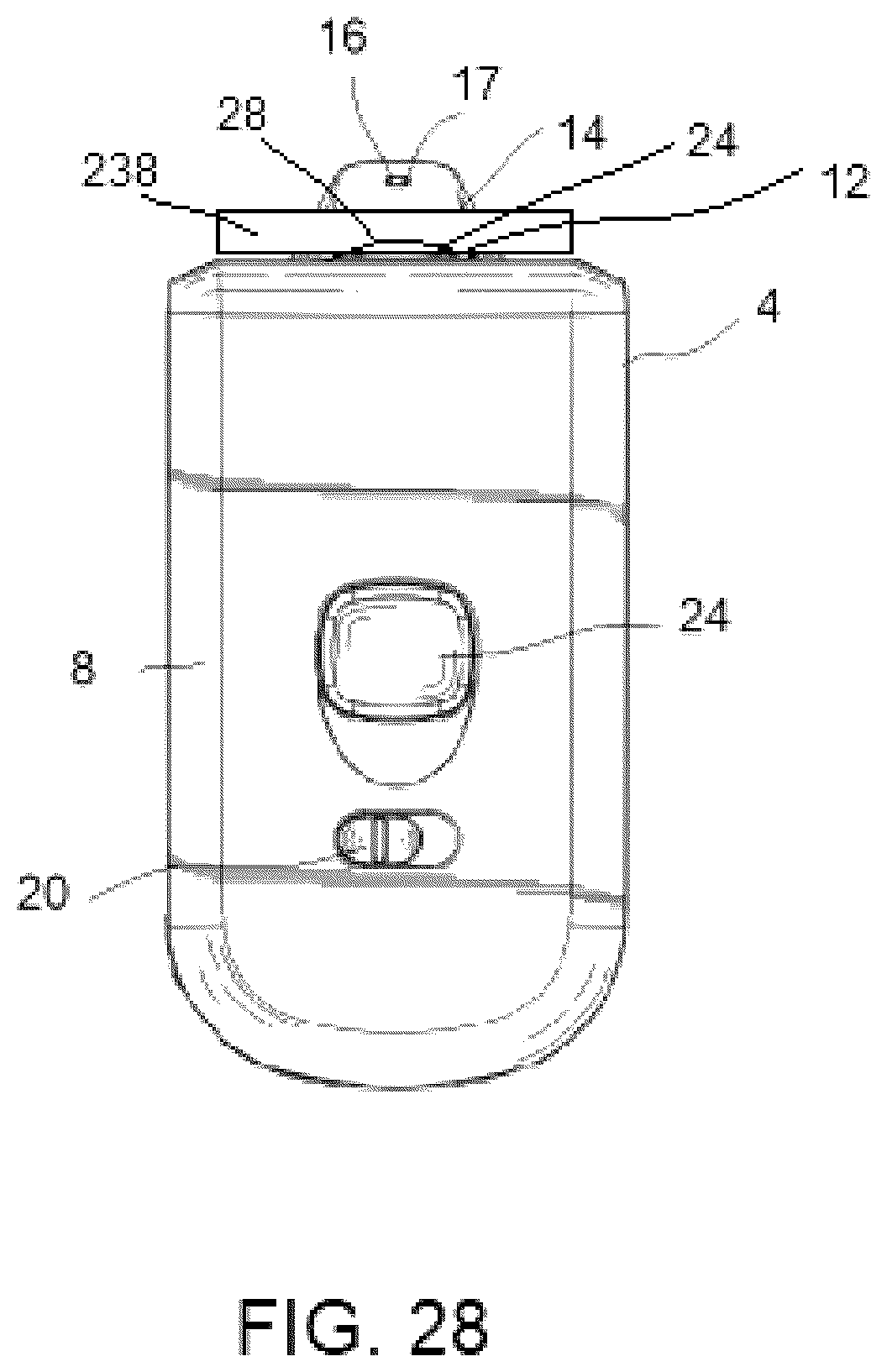 Patent US12320109 Figure 15 – Toilet freshener and nightlight