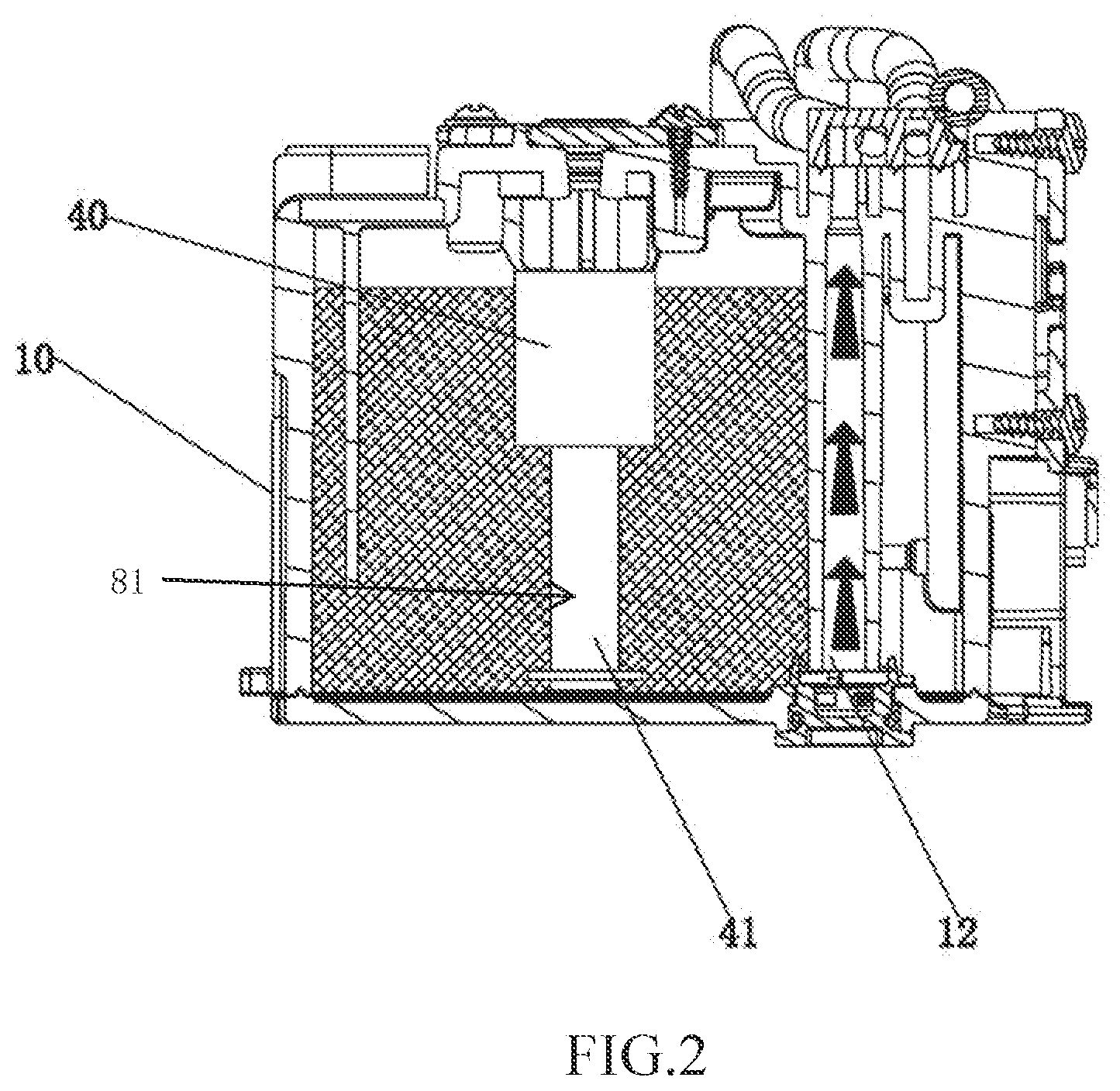 Patent US12320111 Figure 2 – Water path self-detection method for cleaning device and control device therefor