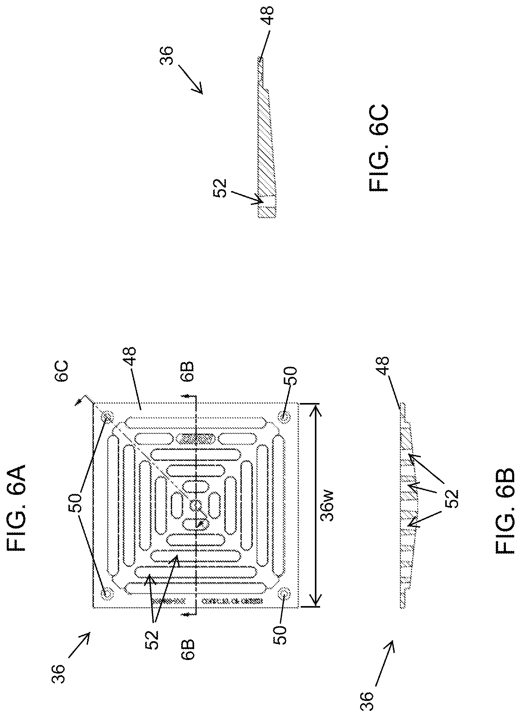 Patent US12320112 Figure 6 – Modular drain assembly for pod constructed room