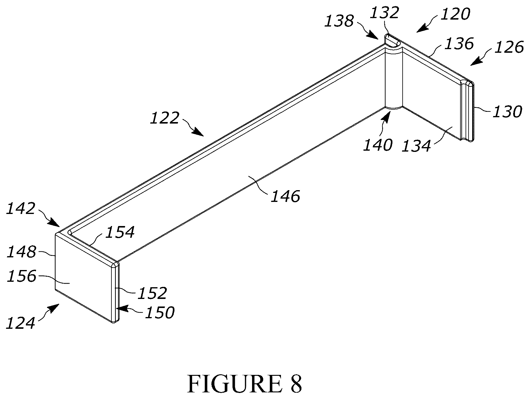 Patent US12320114 Figure 8 – Method of installing an adjustable support system for a building structure