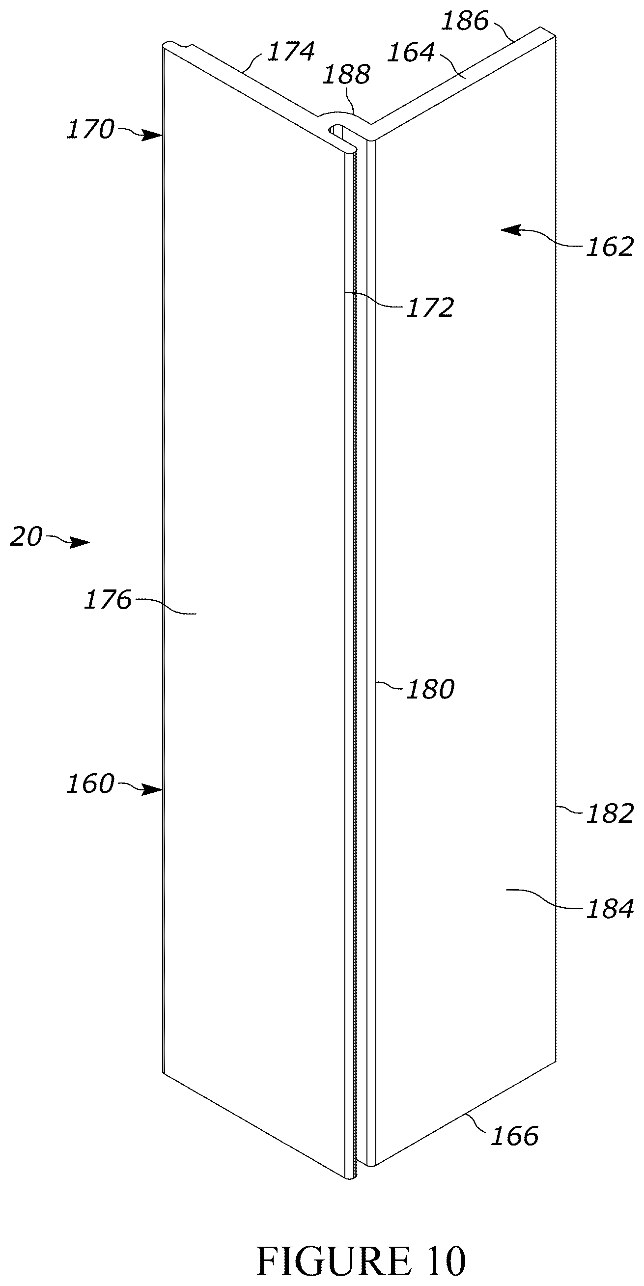 Patent US12320114 Figure 10 – Method of installing an adjustable support system for a building structure