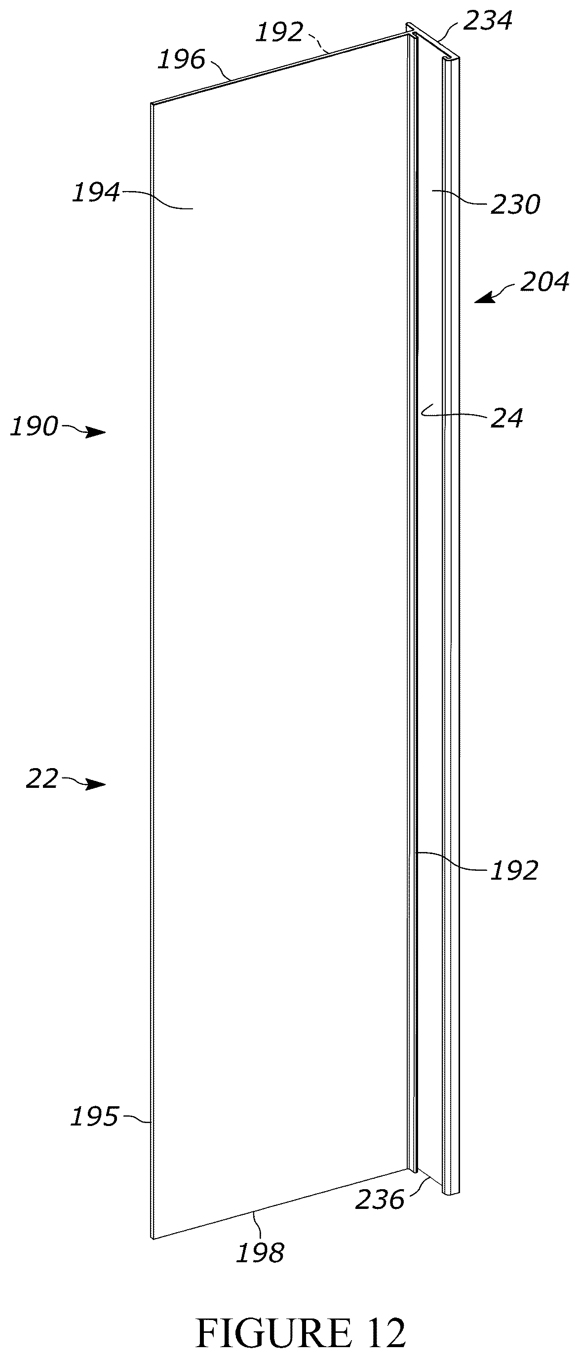 Patent US12320114 Figure 12 – Method of installing an adjustable support system for a building structure