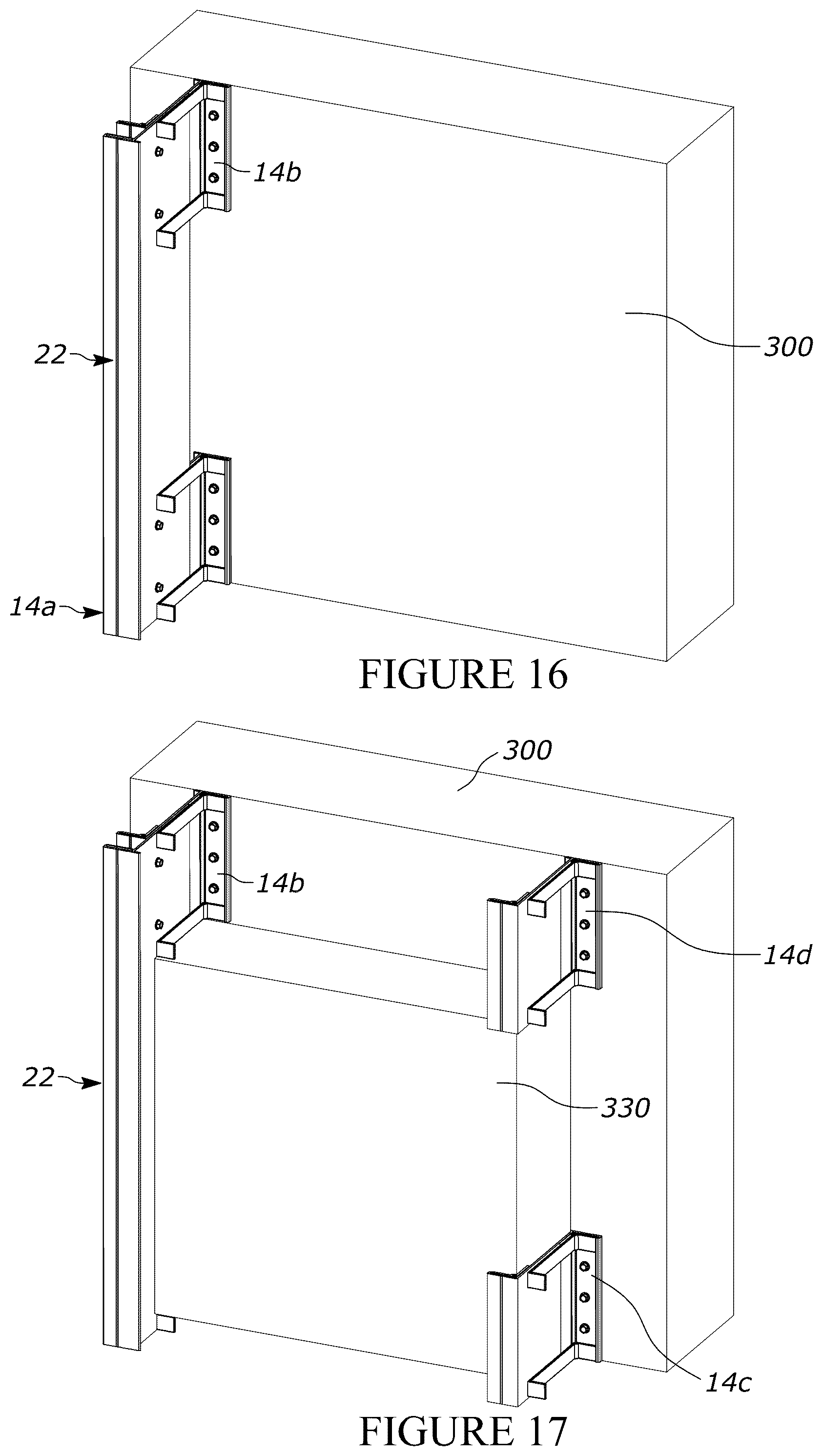 Patent US12320114 Figure 15 – Method of installing an adjustable support system for a building structure