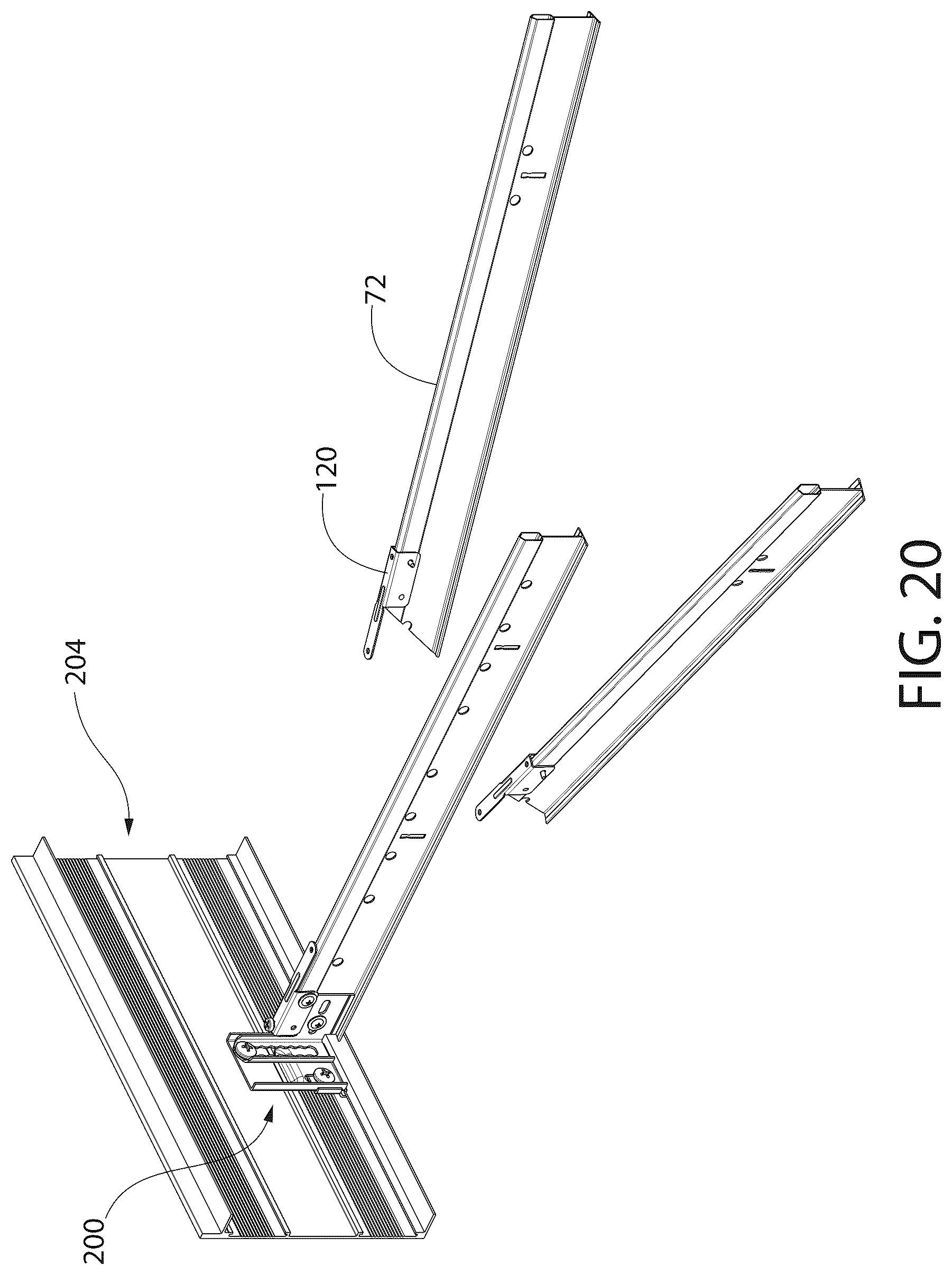 Patent US12320116 Figure 16 – Ceiling system