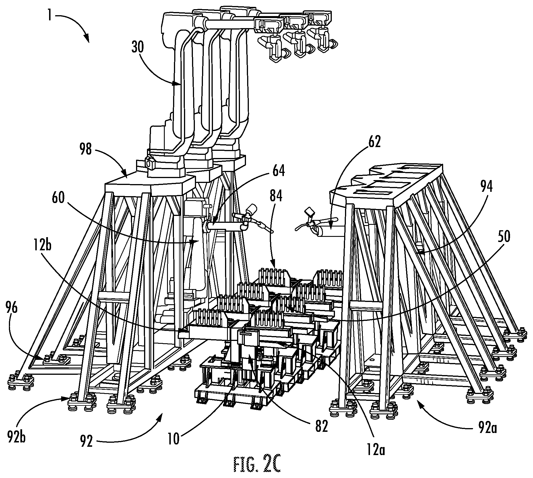 Patent US12320117 Figure 4 – Joist table systems and methods