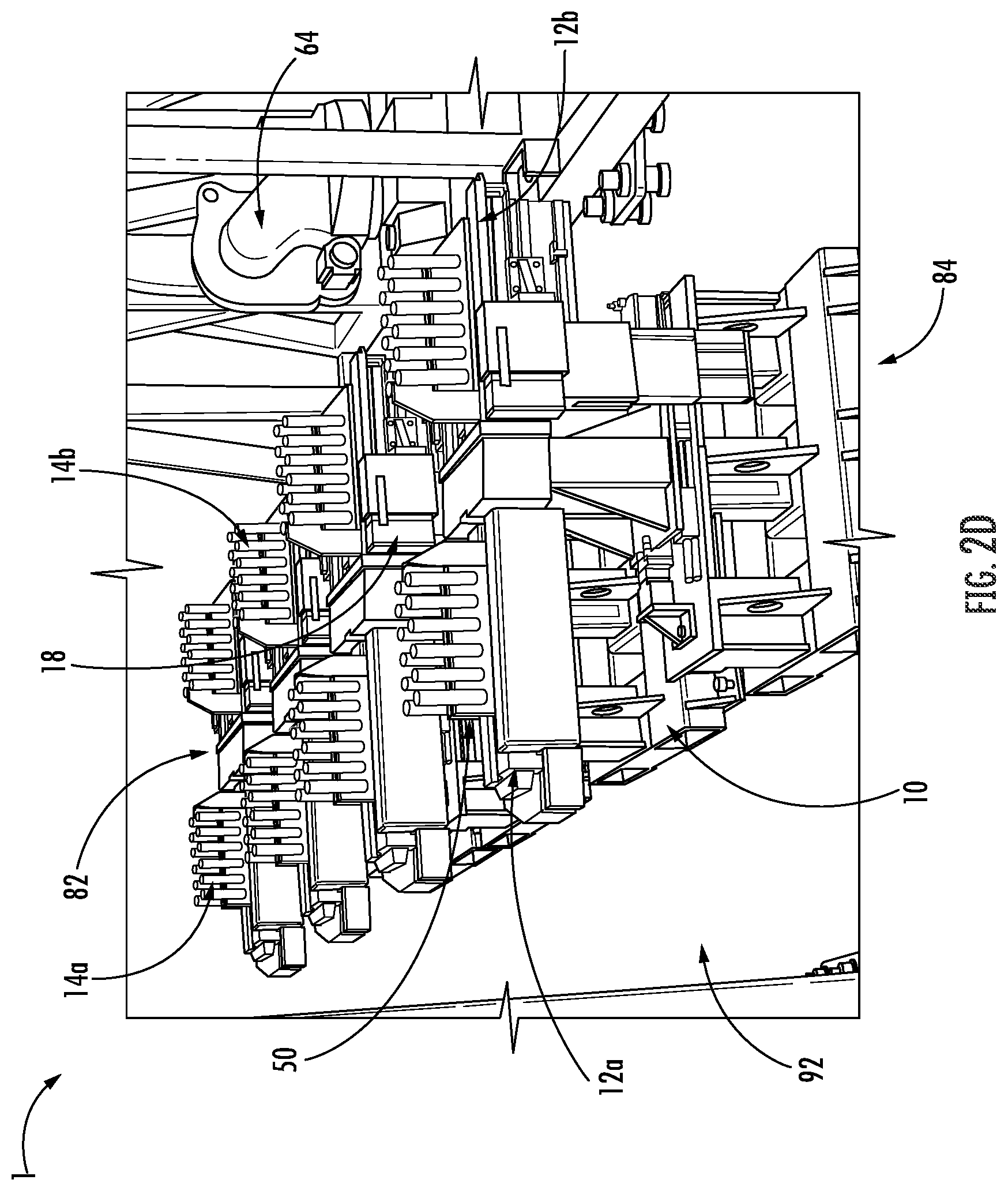 Patent US12320117 Figure 5 – Joist table systems and methods