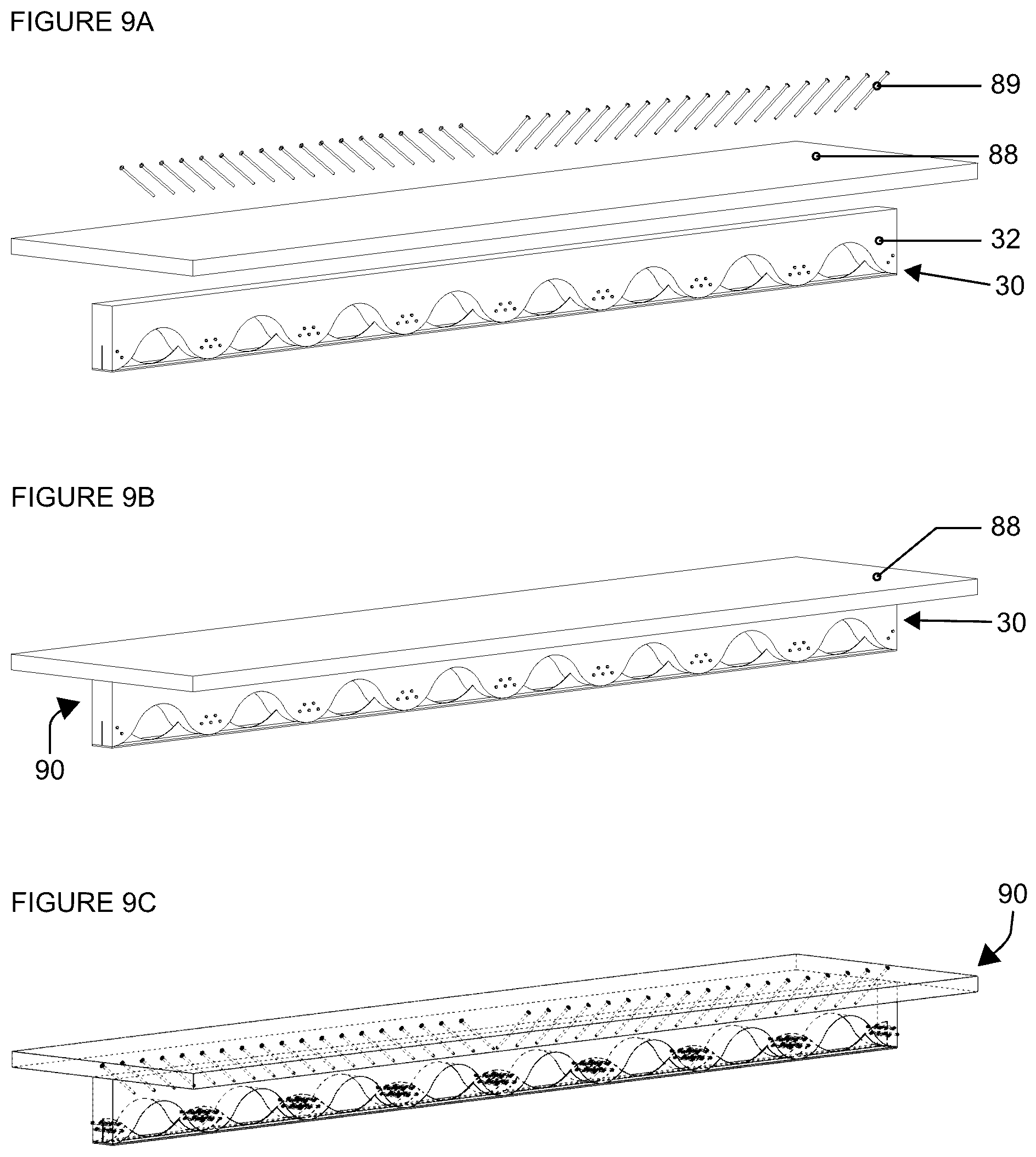 Patent US12320118 Figure 9 – Composite floor beam