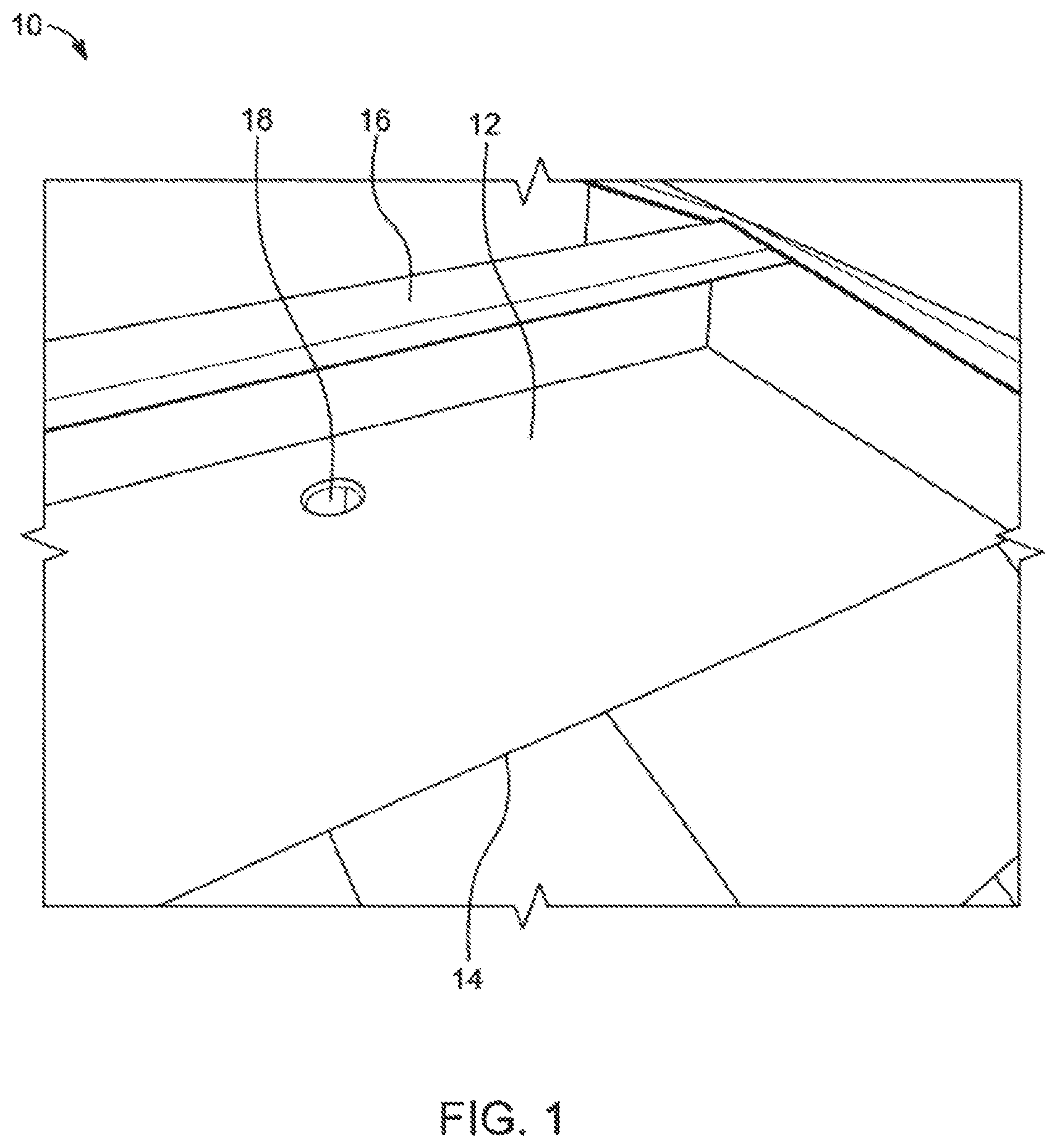 Patent US12320120 — Modular assemblies for gutter guard systems with customizable main bodies and screens — Figure 1